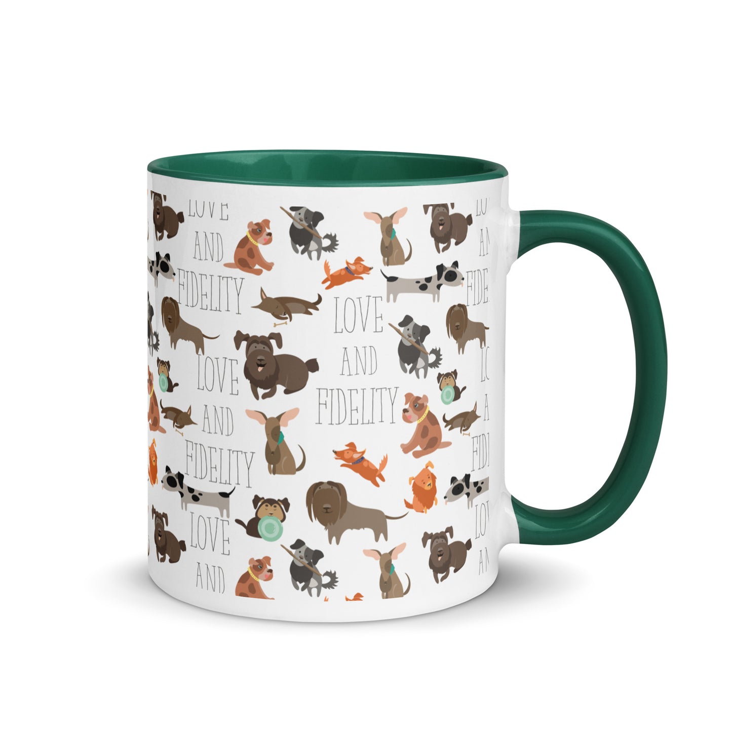 Love and Fidelity Pup Parade Mug
