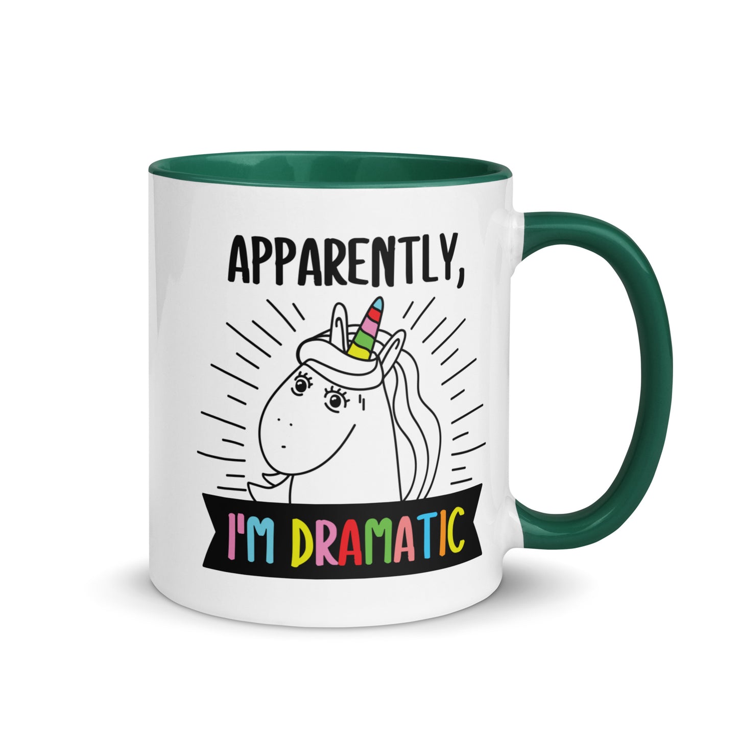 Dramatic Unicorn Mug