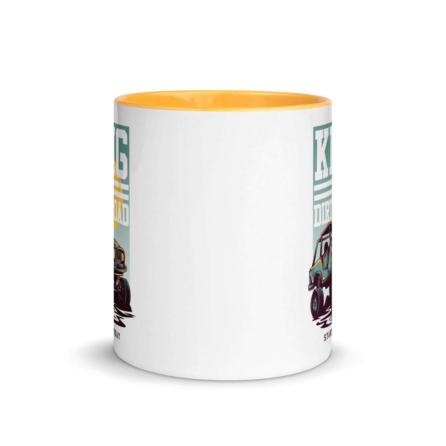 King of Dirty Road Retro Dune Buggy Mug