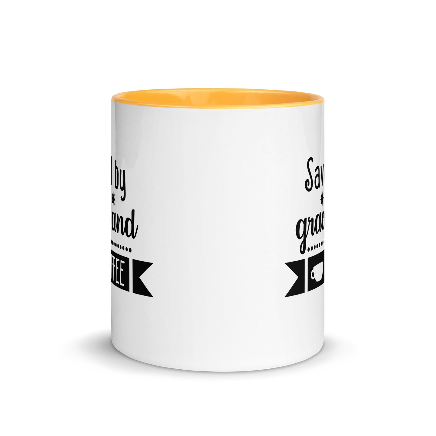 Saved by Grace and Coffee Mug