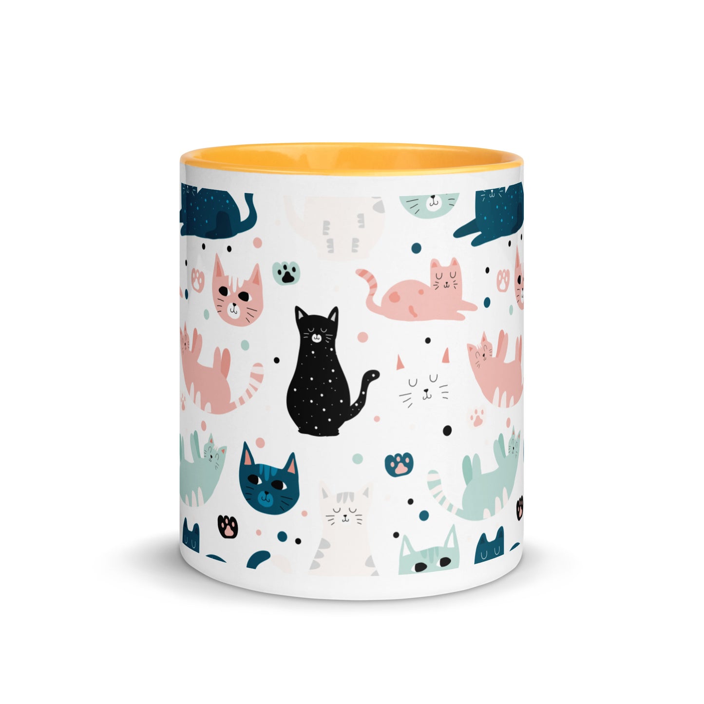 Whimsical Cats Symphony Mug