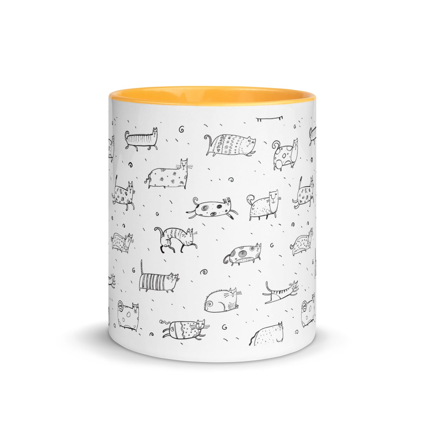 Monochrome Whisker Harmony Mug