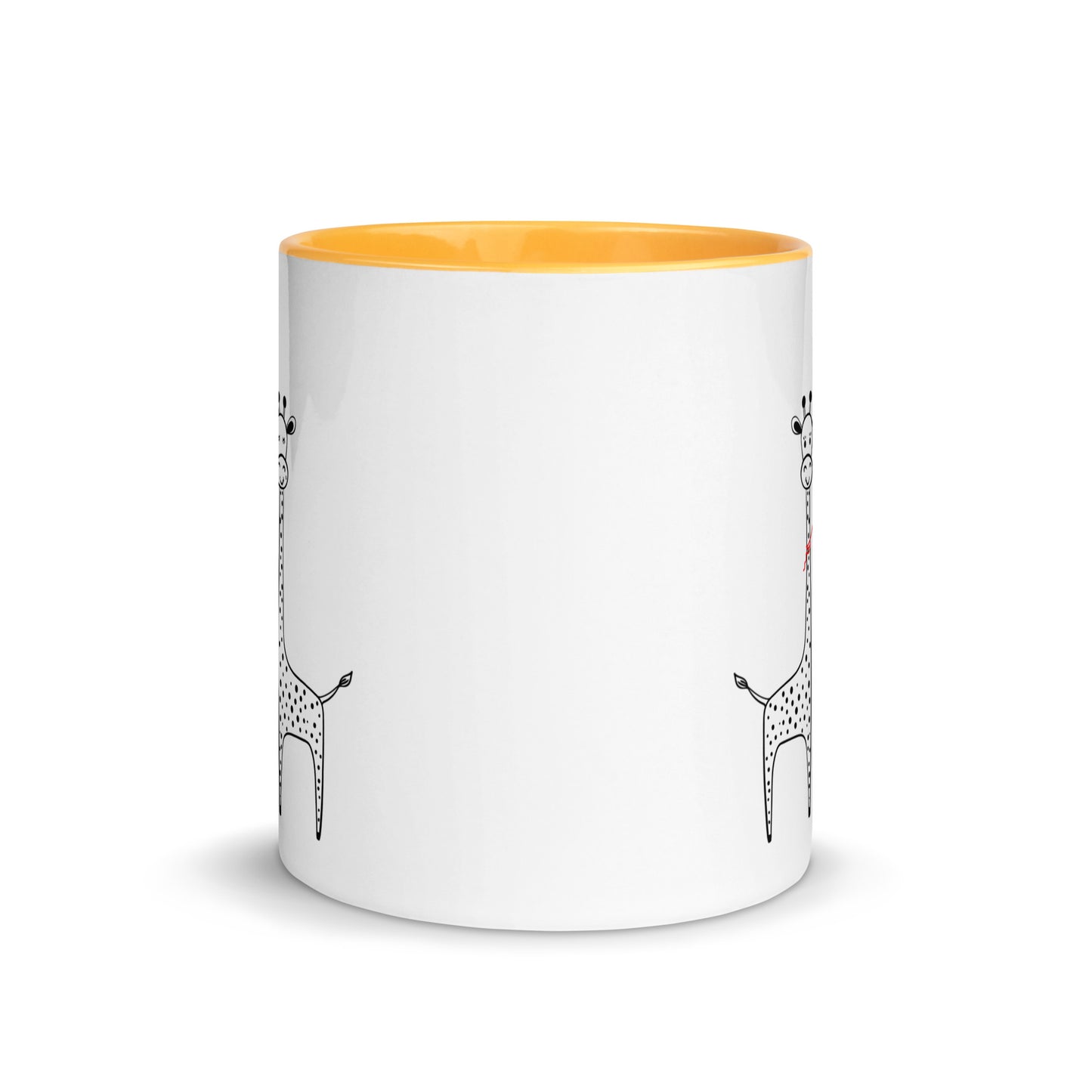 Giraffe Love Doodle Mug
