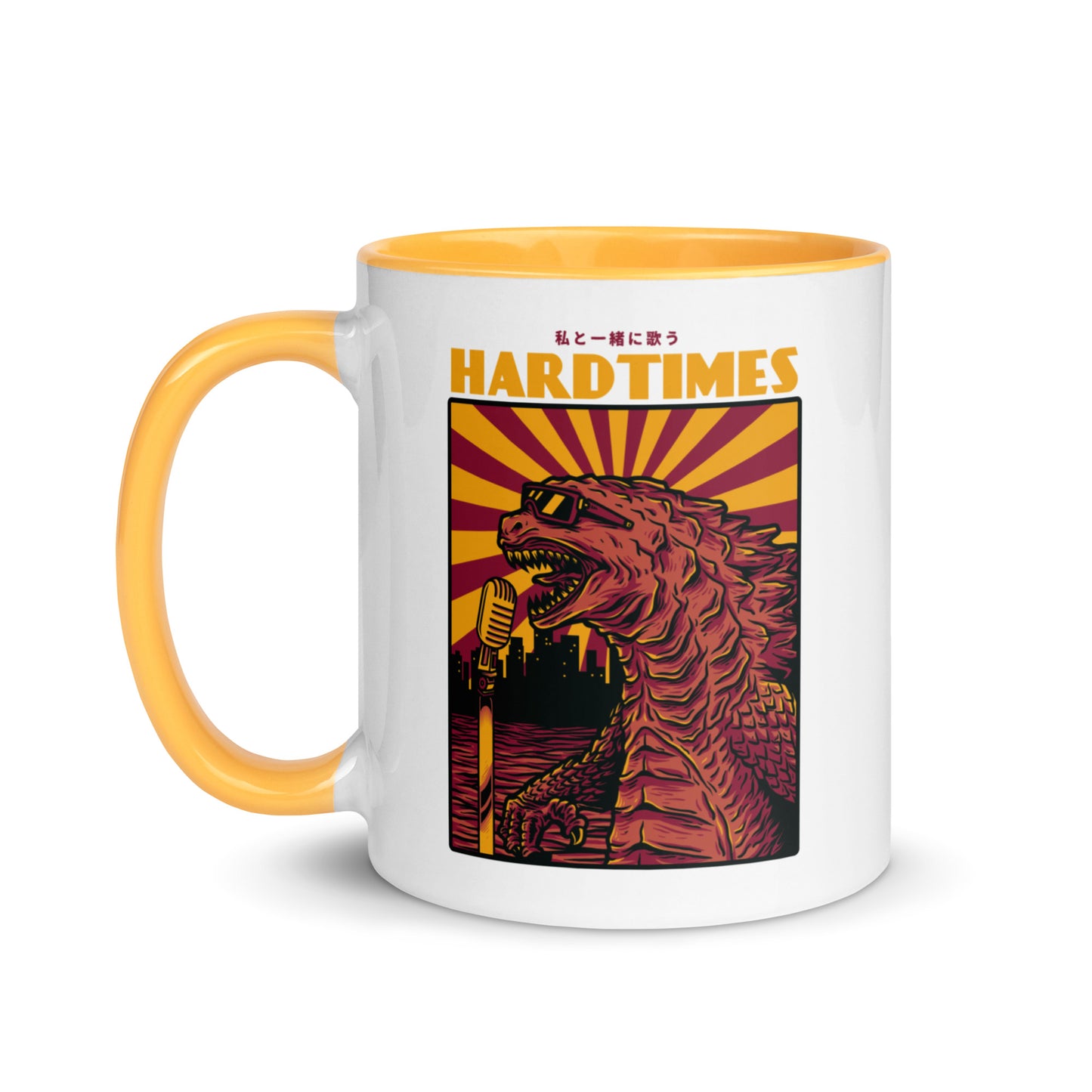 Godzilla's Hard Times Blues Mug