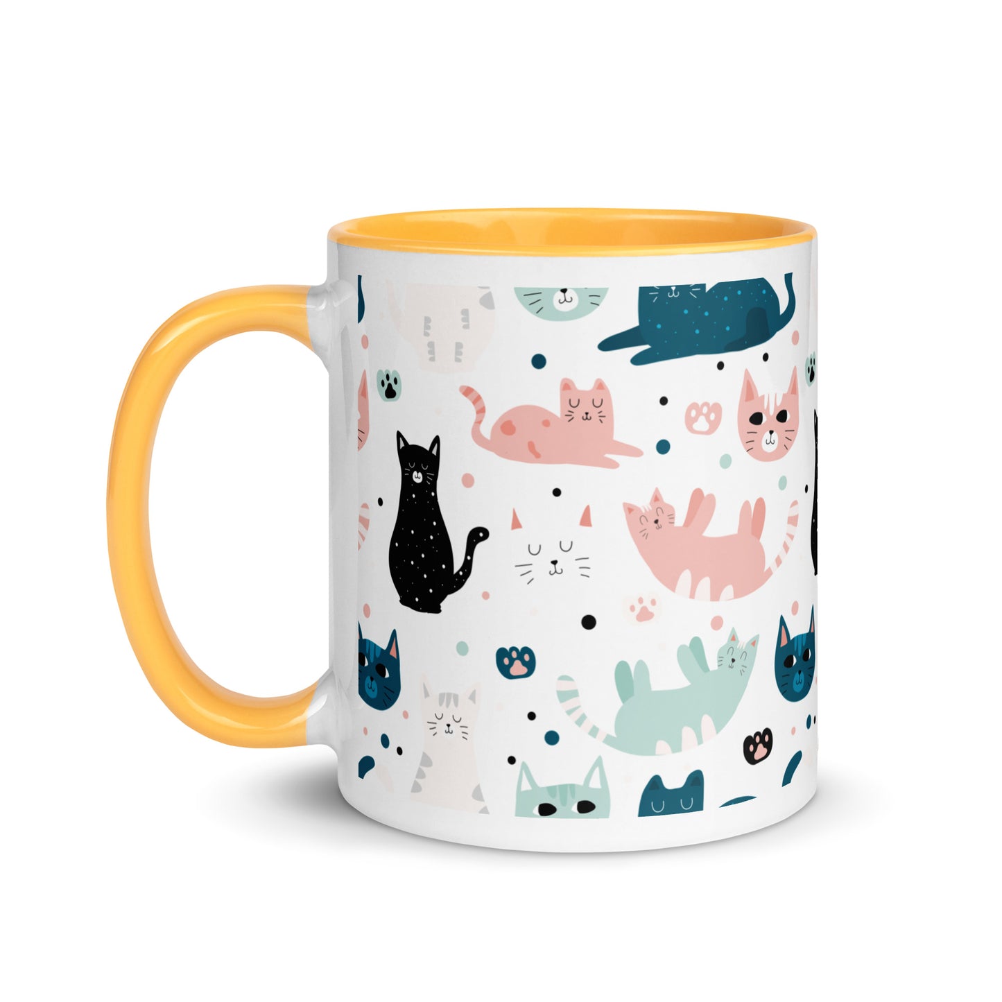 Whimsical Cats Symphony Mug