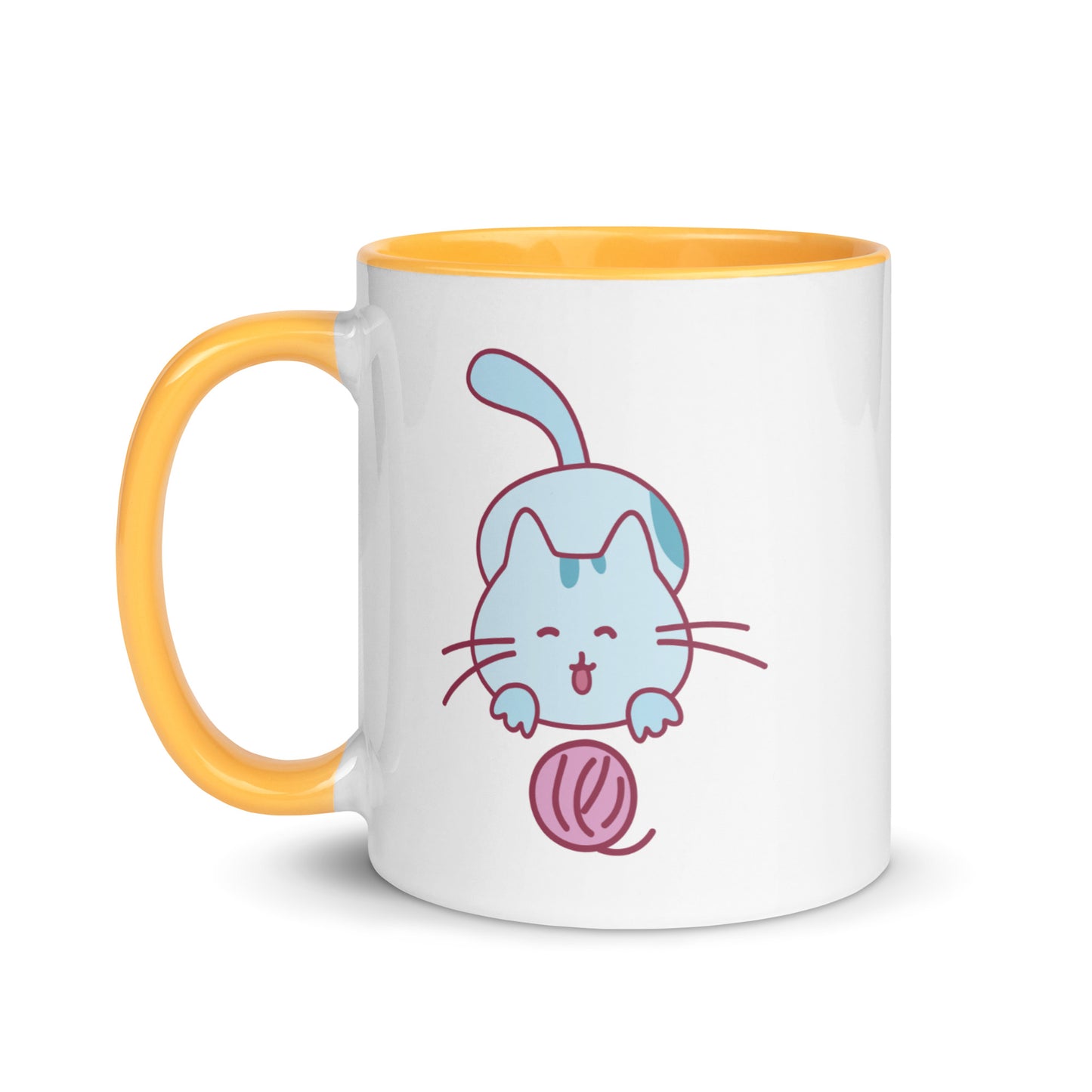Blue Whisker Playtime Mug