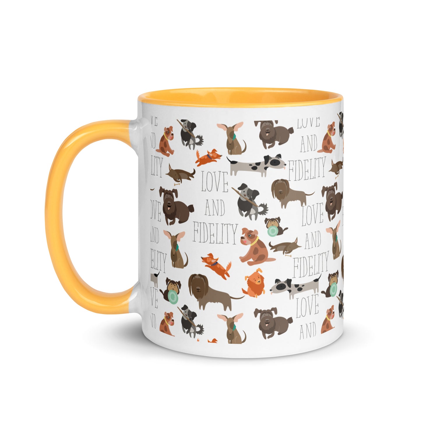 Love and Fidelity Pup Parade Mug