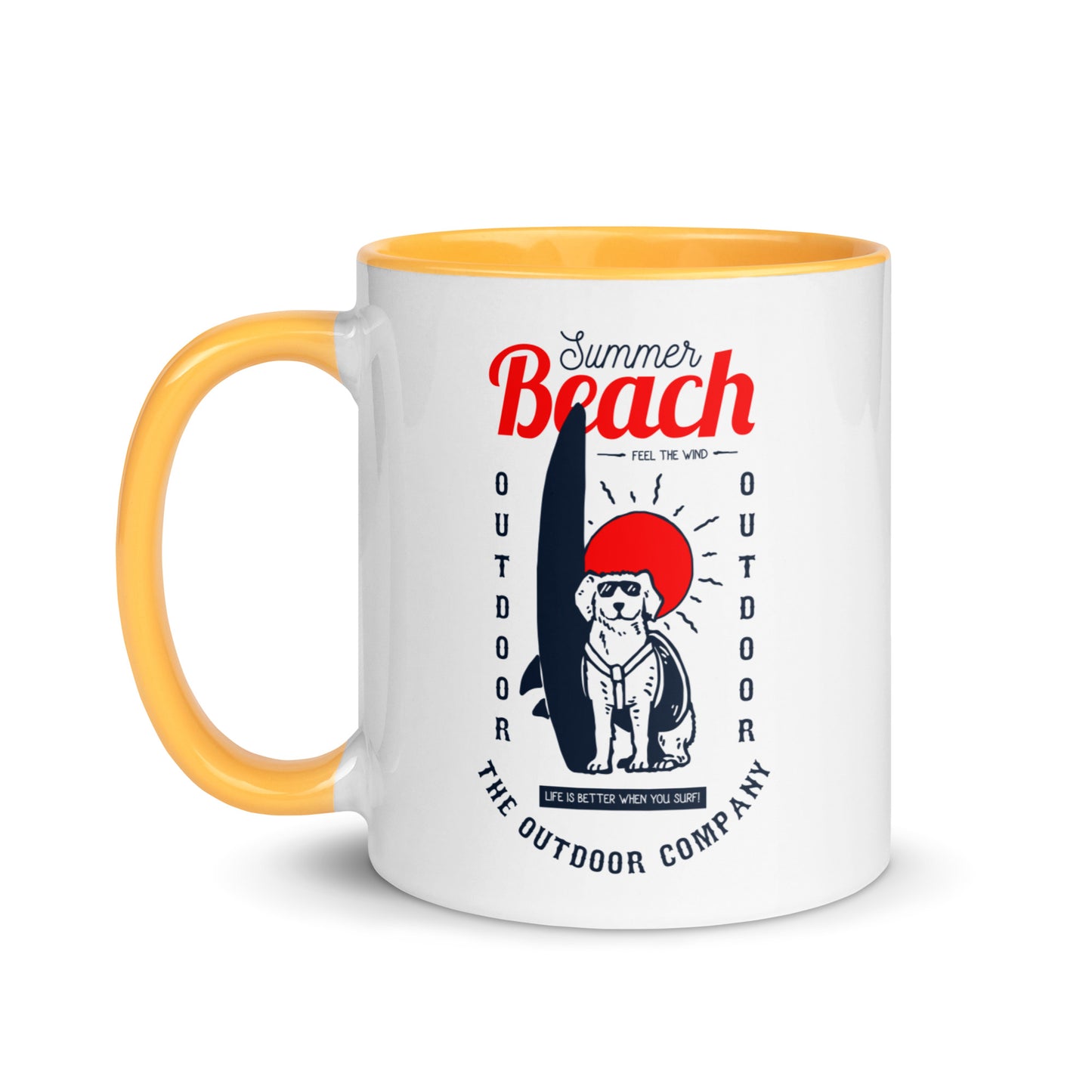 Sunshine Surfer Vibes Mug