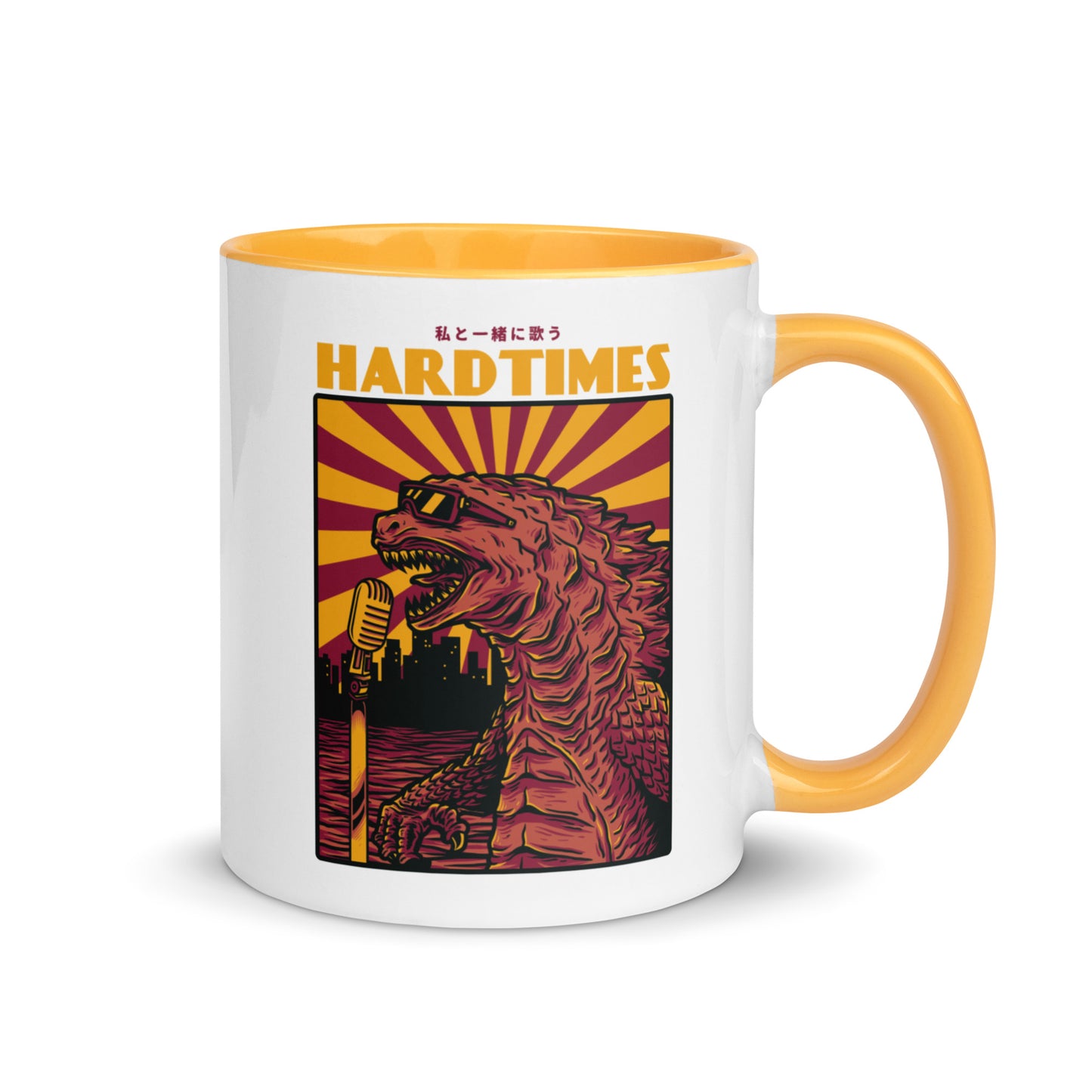 Godzilla's Hard Times Blues Mug