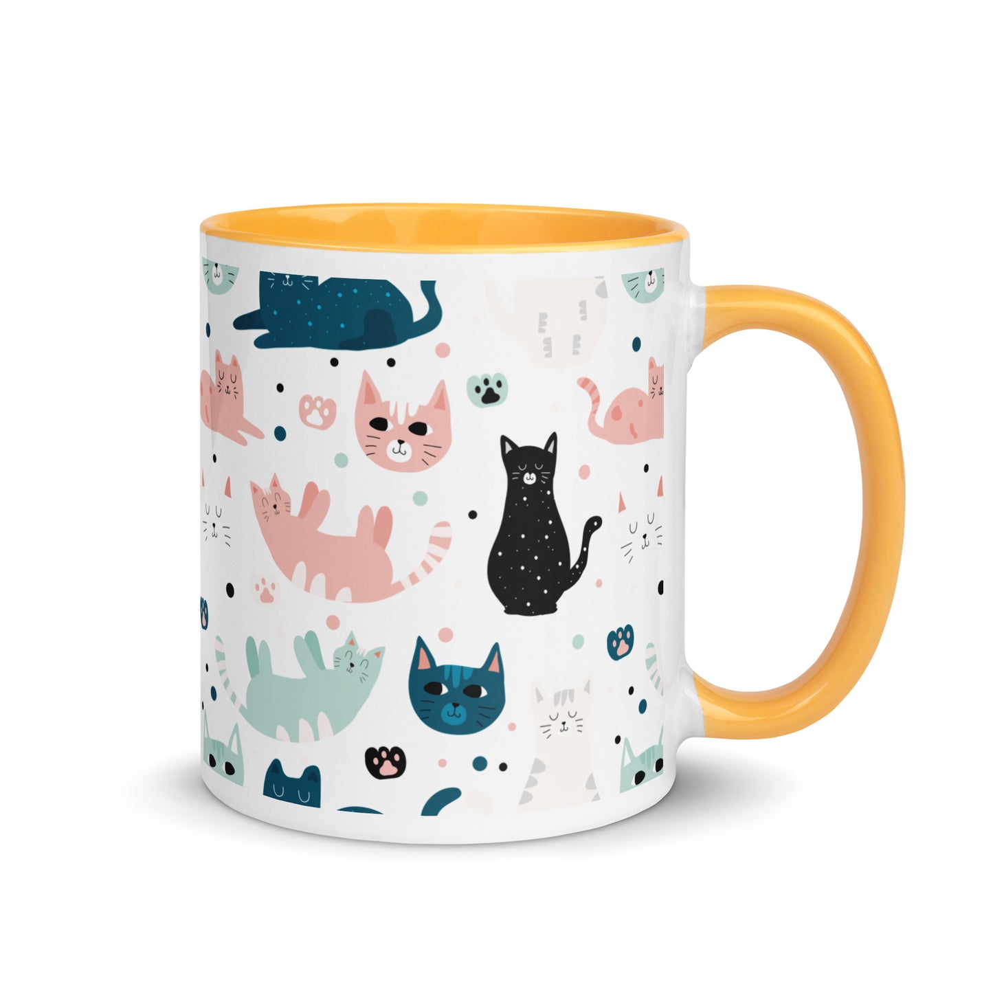Whimsical Cats Symphony Mug