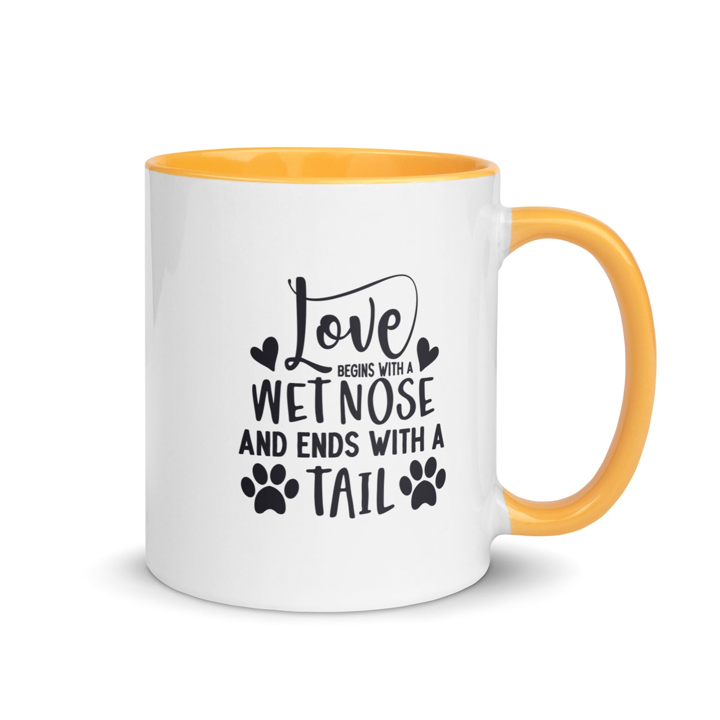 Love Starts with a Wet Nose Mug