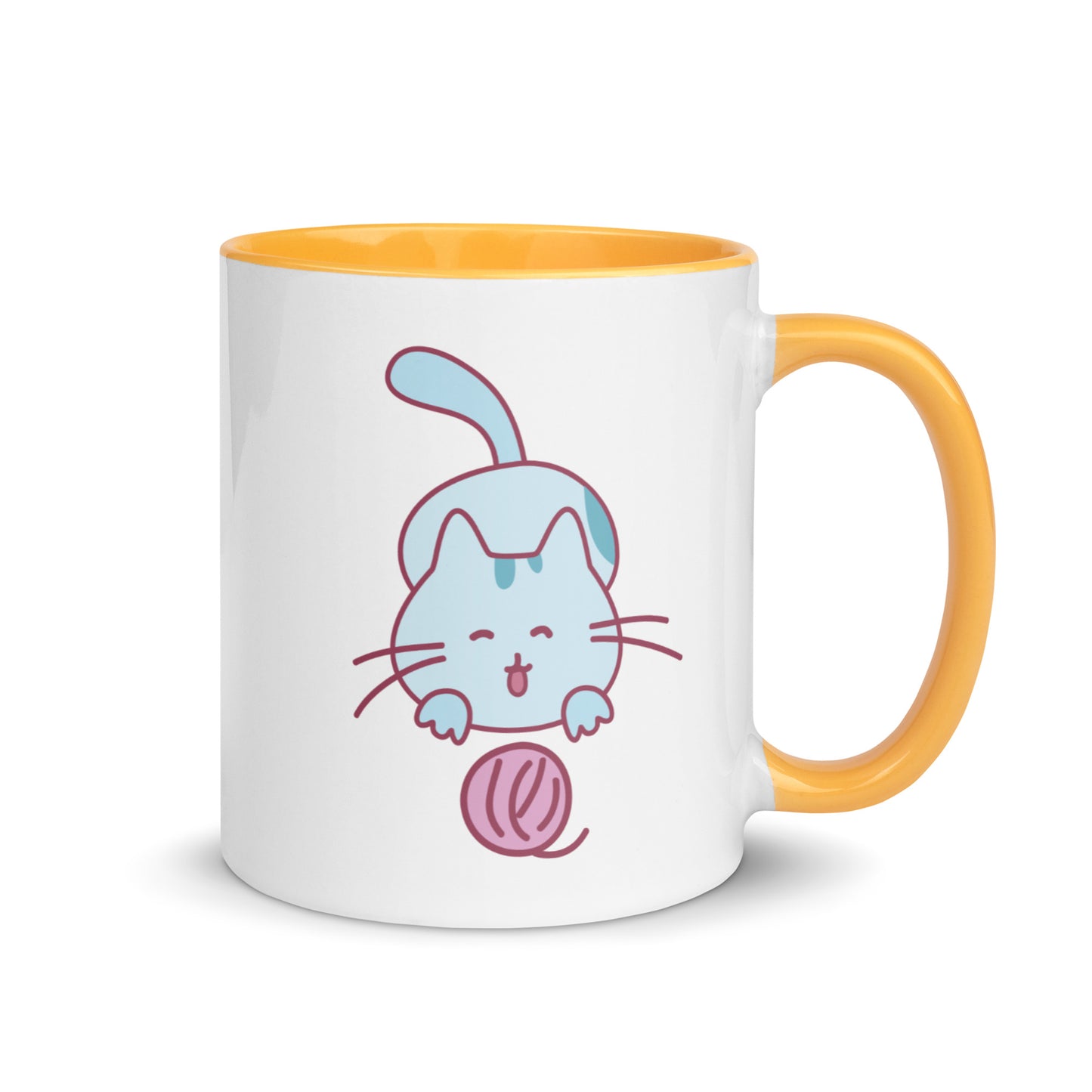 Blue Whisker Playtime Mug