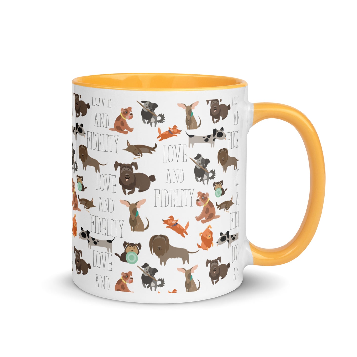 Love and Fidelity Pup Parade Mug