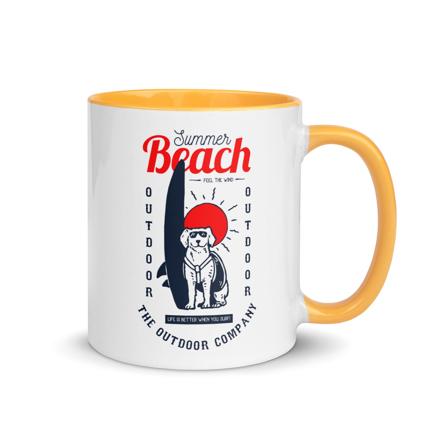 Sunshine Surfer Vibes Mug