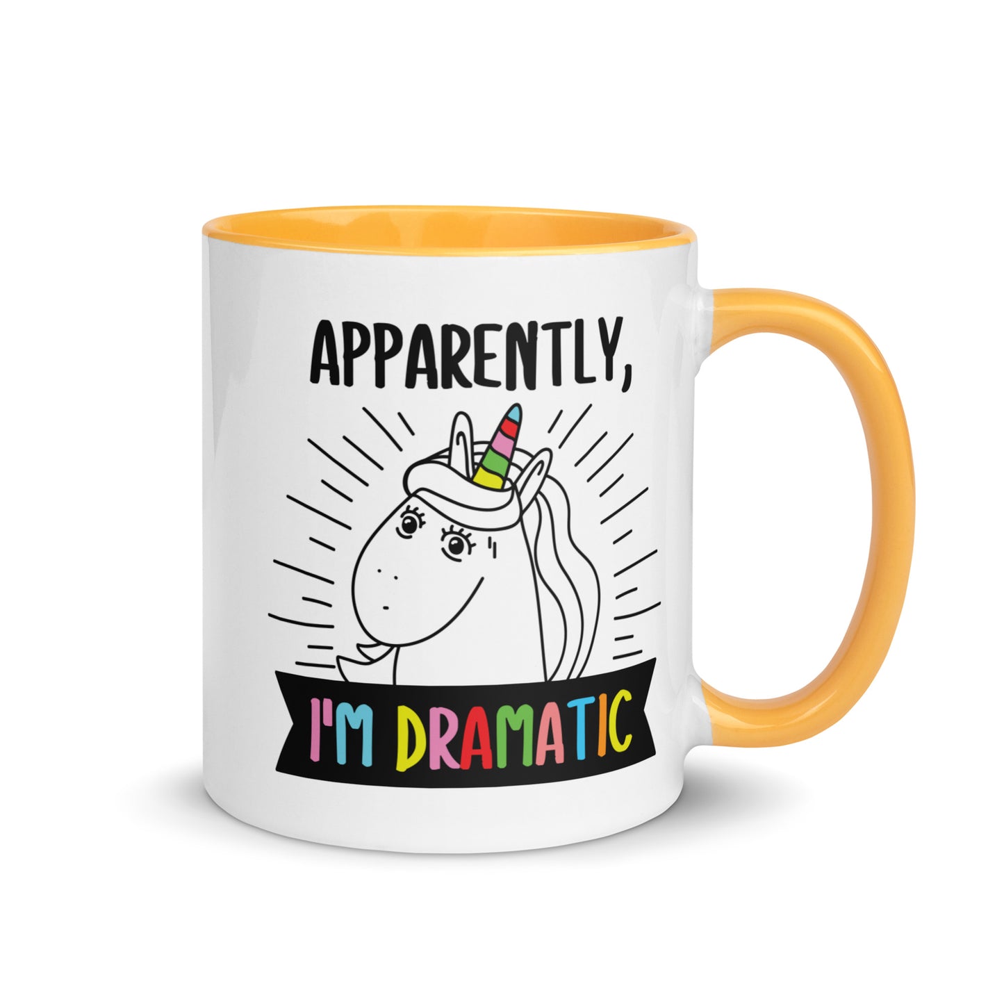 Dramatic Unicorn Mug