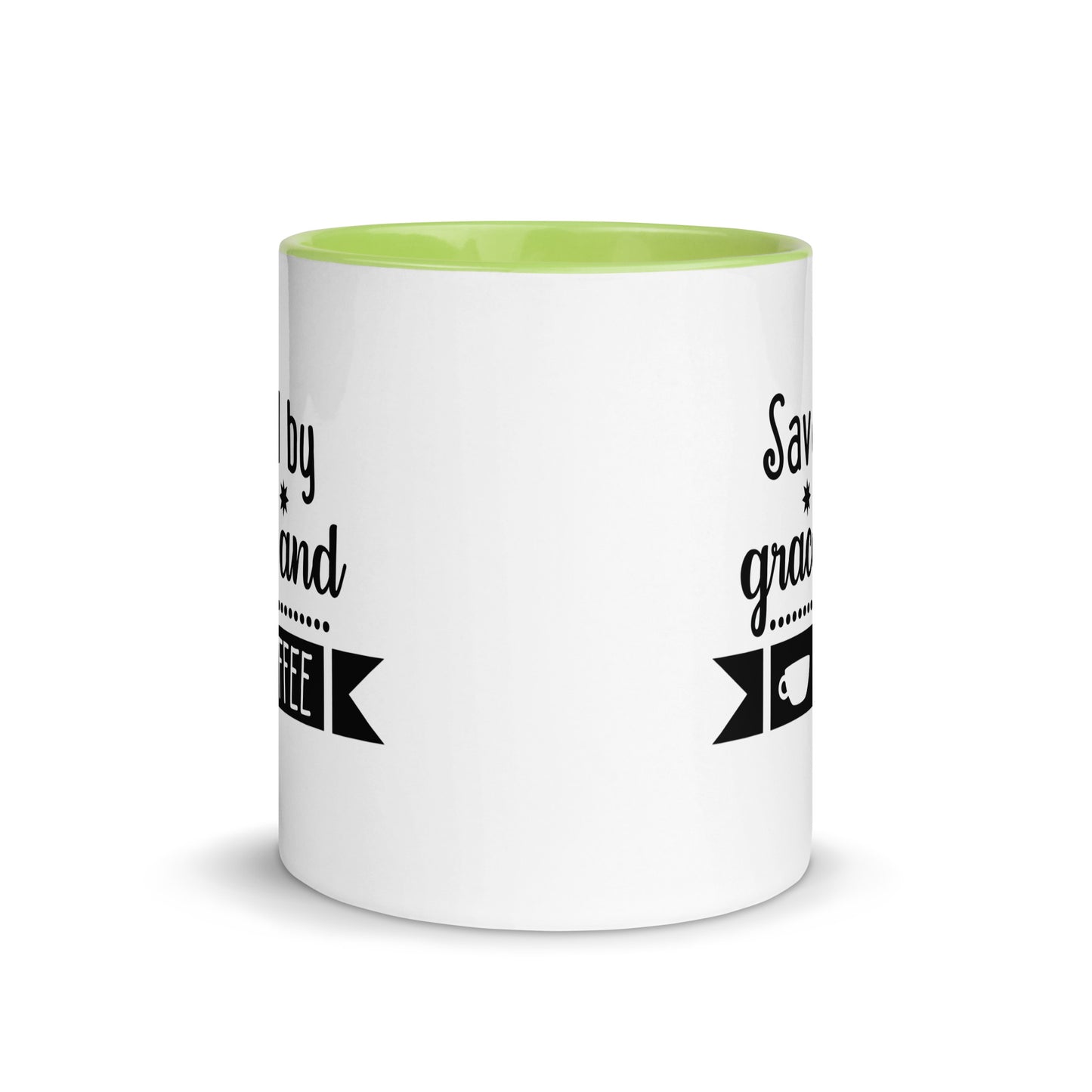Saved by Grace and Coffee Mug