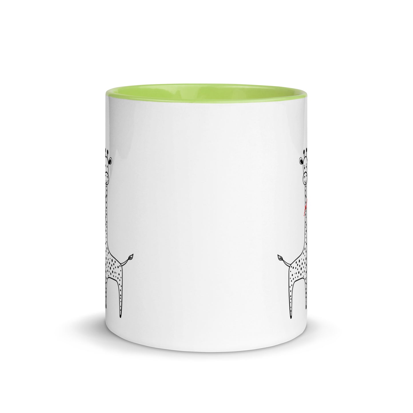 Giraffe Love Doodle Mug