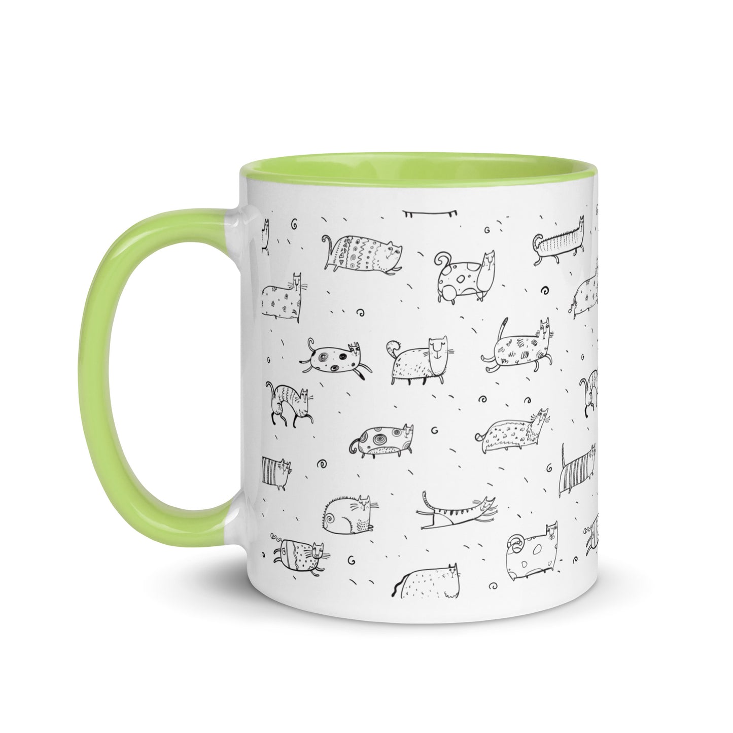 Monochrome Whisker Harmony Mug