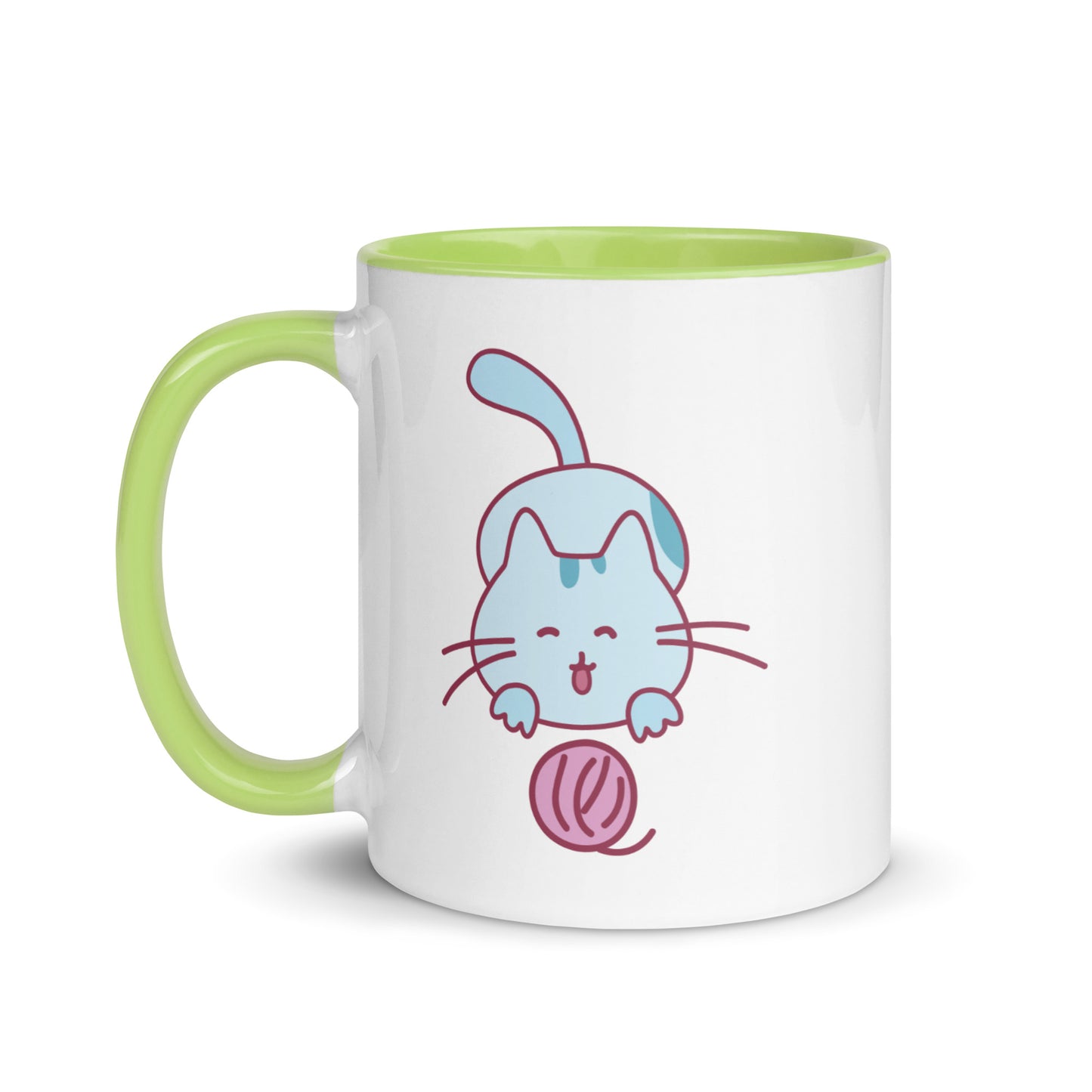 Blue Whisker Playtime Mug
