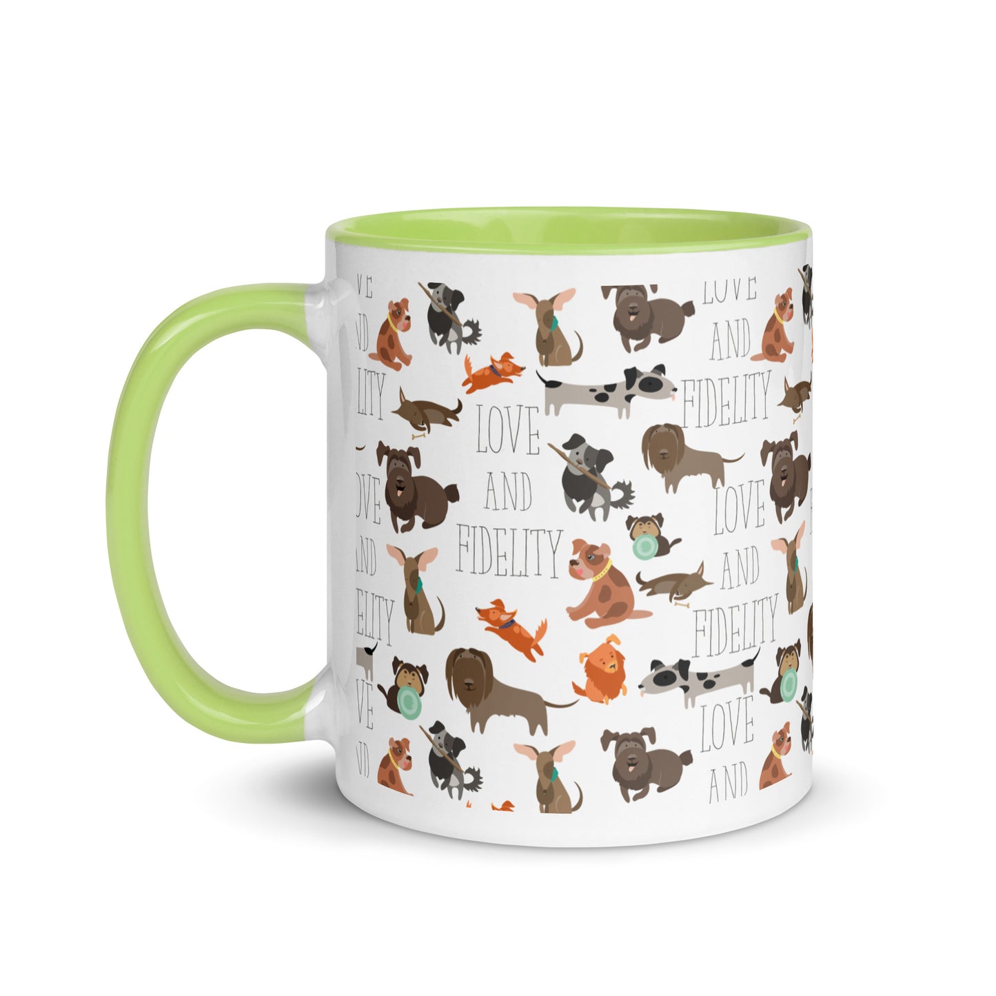 Love and Fidelity Pup Parade Mug