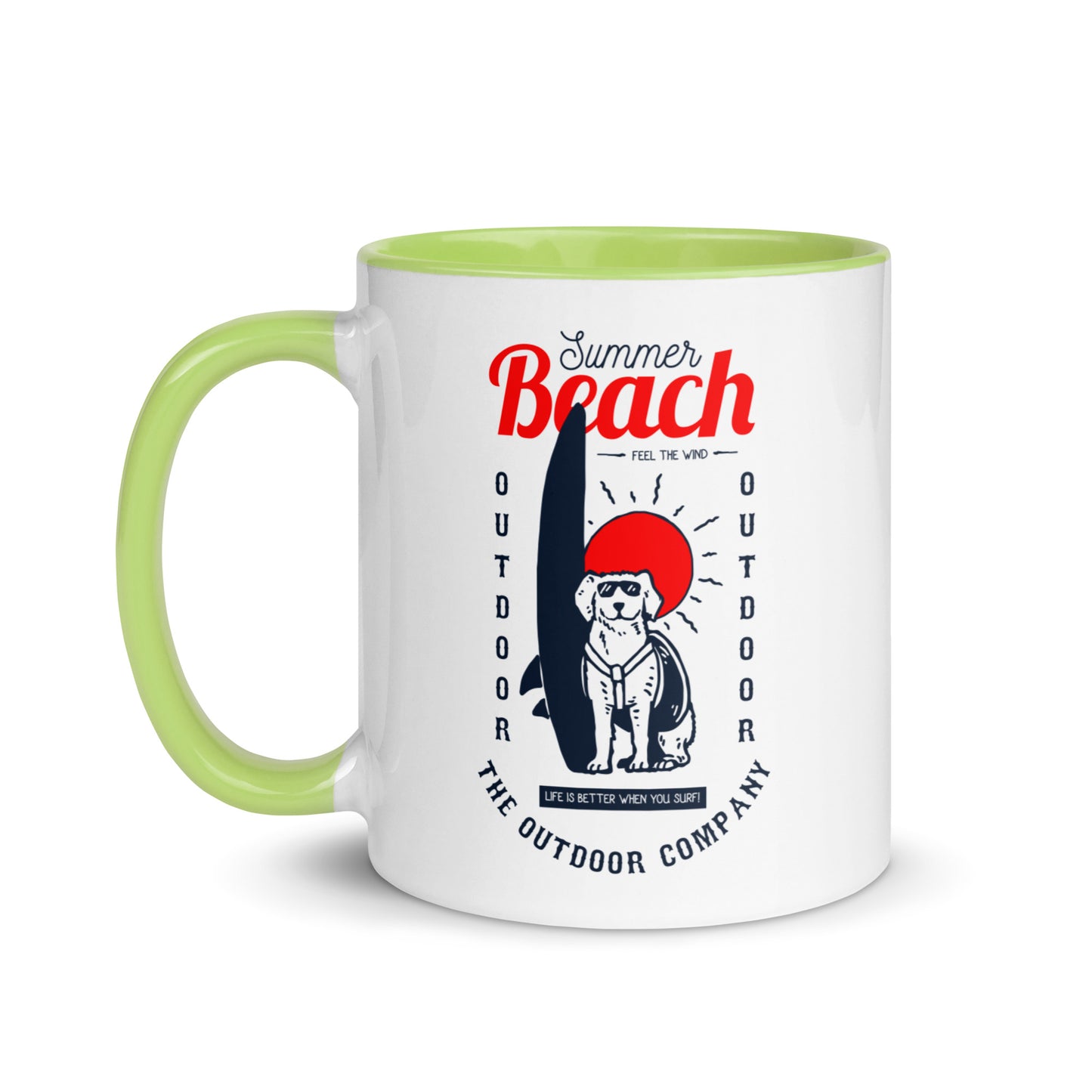 Sunshine Surfer Vibes Mug