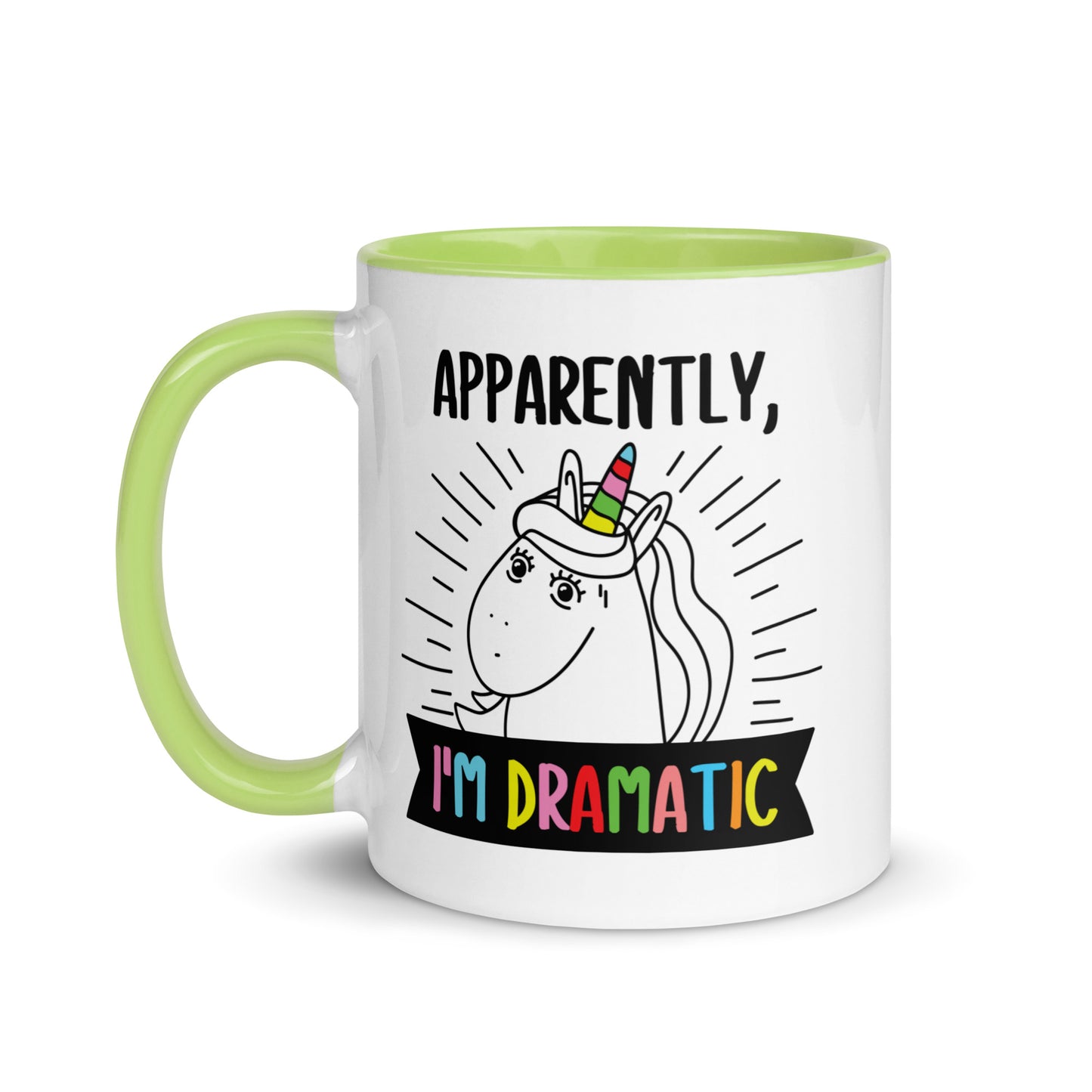 Dramatic Unicorn Mug