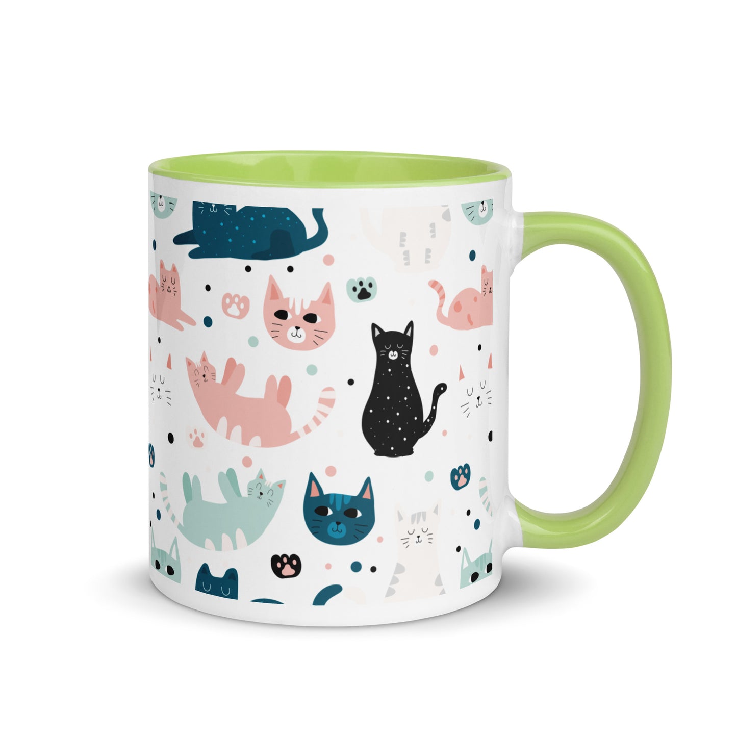Whimsical Cats Symphony Mug