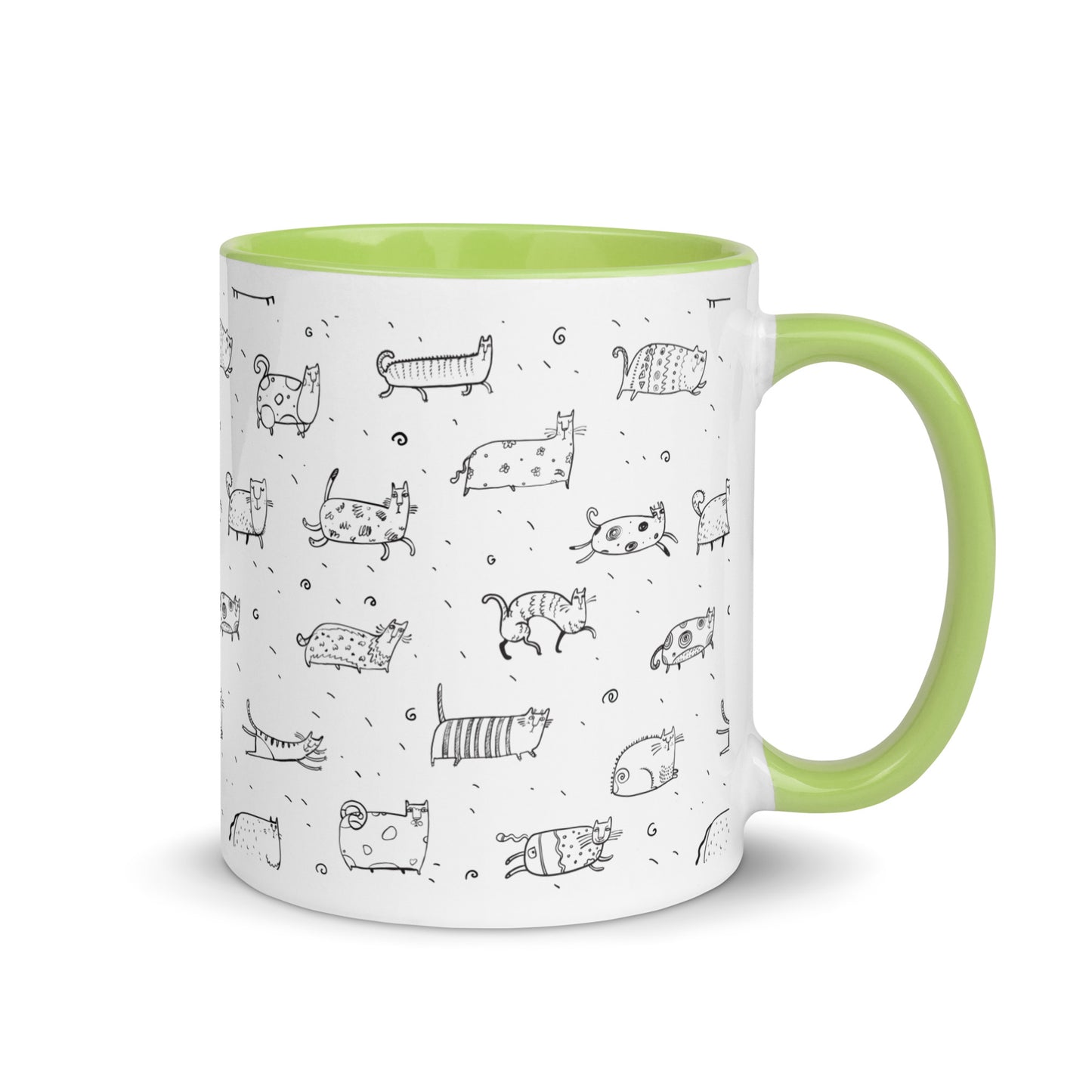 Monochrome Whisker Harmony Mug