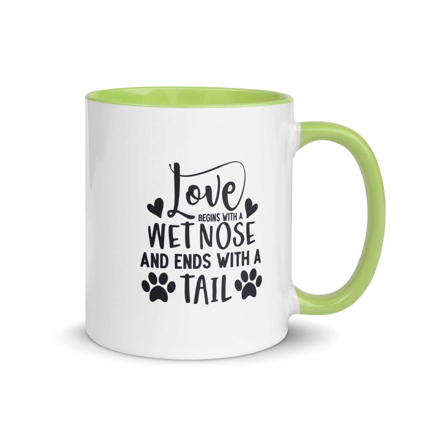 Love Starts with a Wet Nose Mug