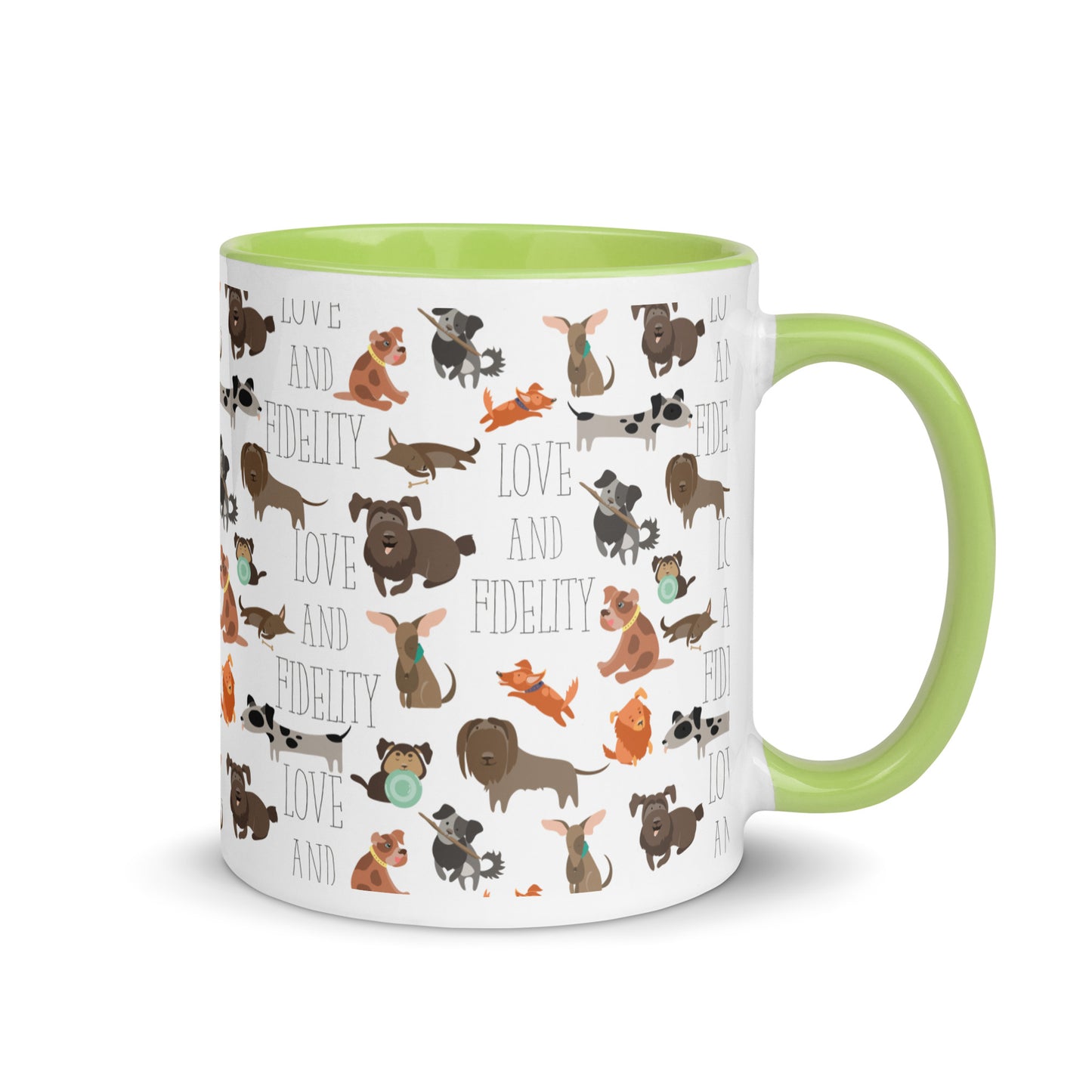 Love and Fidelity Pup Parade Mug