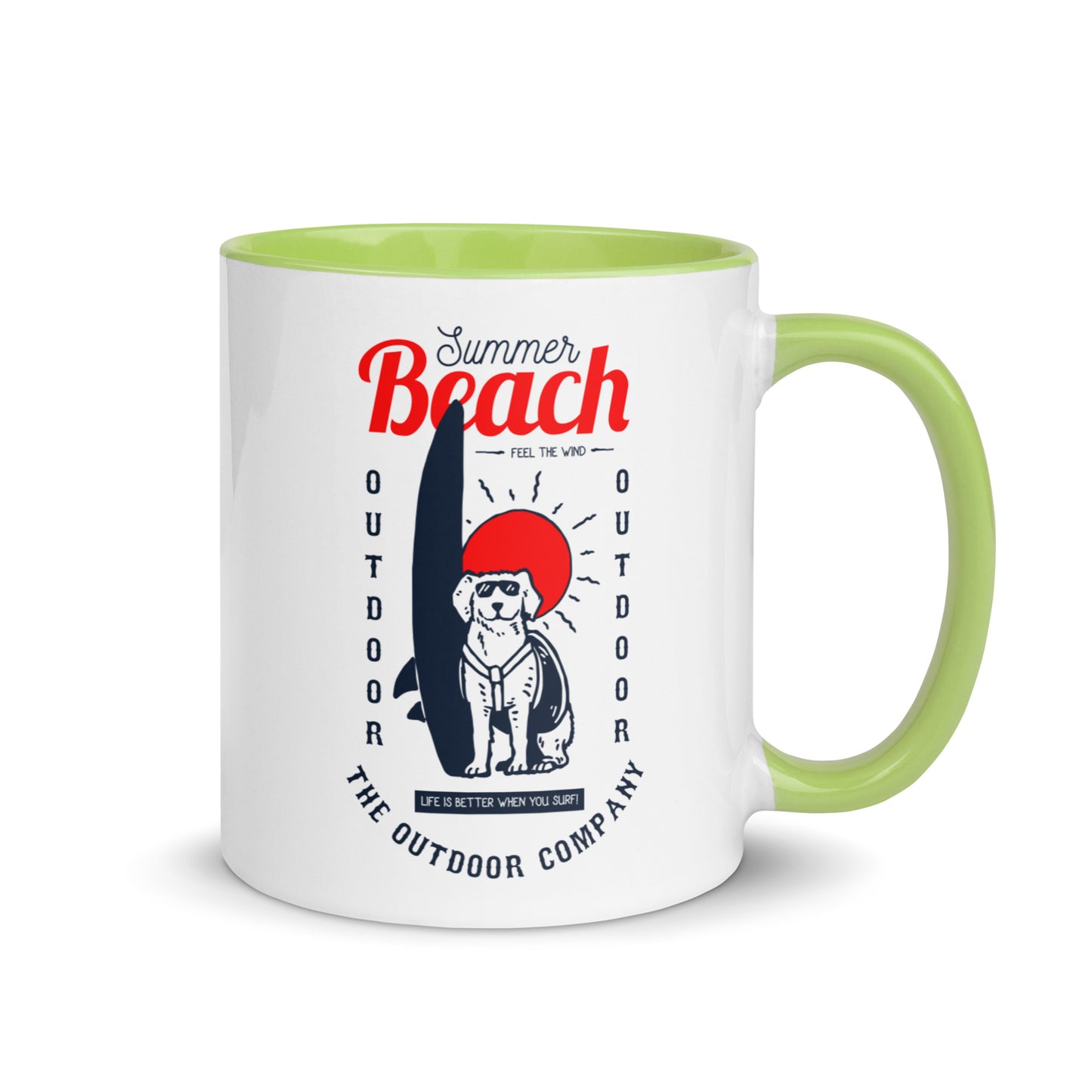 Sunshine Surfer Vibes Mug