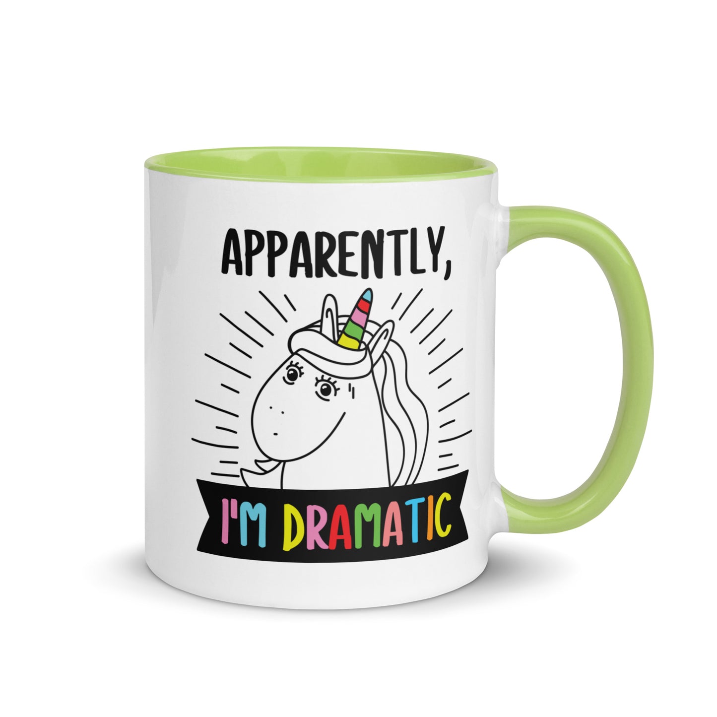 Dramatic Unicorn Mug