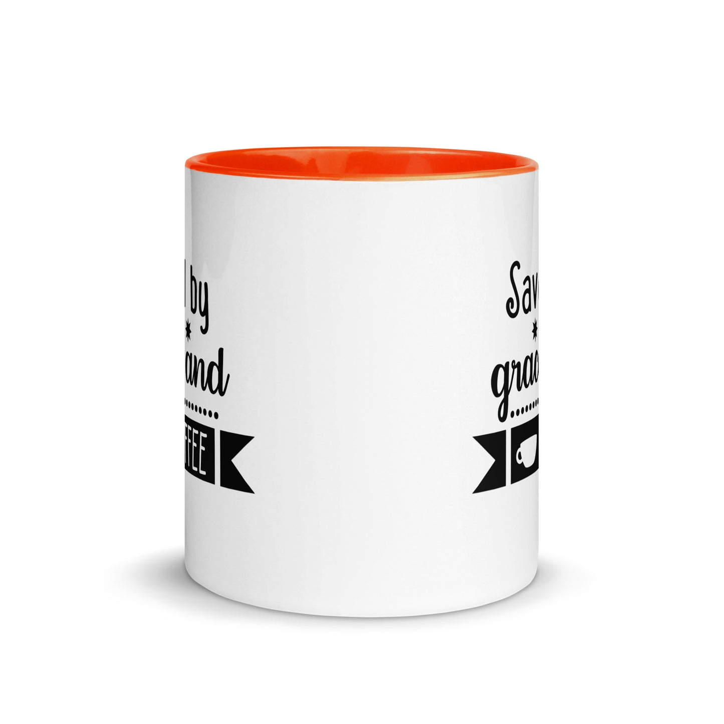 Saved by Grace and Coffee Mug