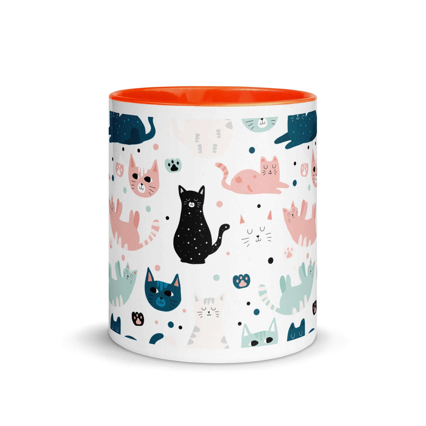 Whimsical Cats Symphony Mug