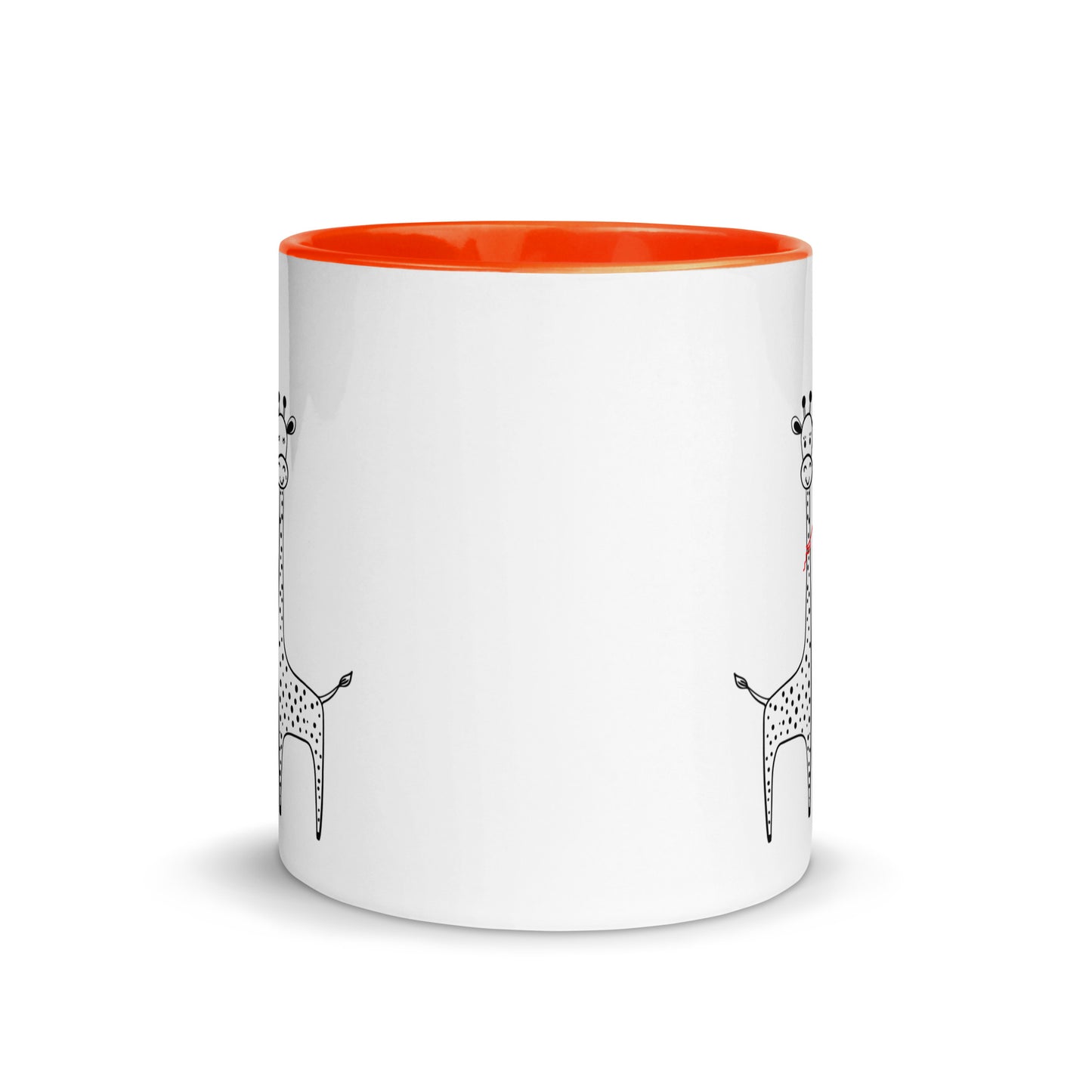 Giraffe Love Doodle Mug