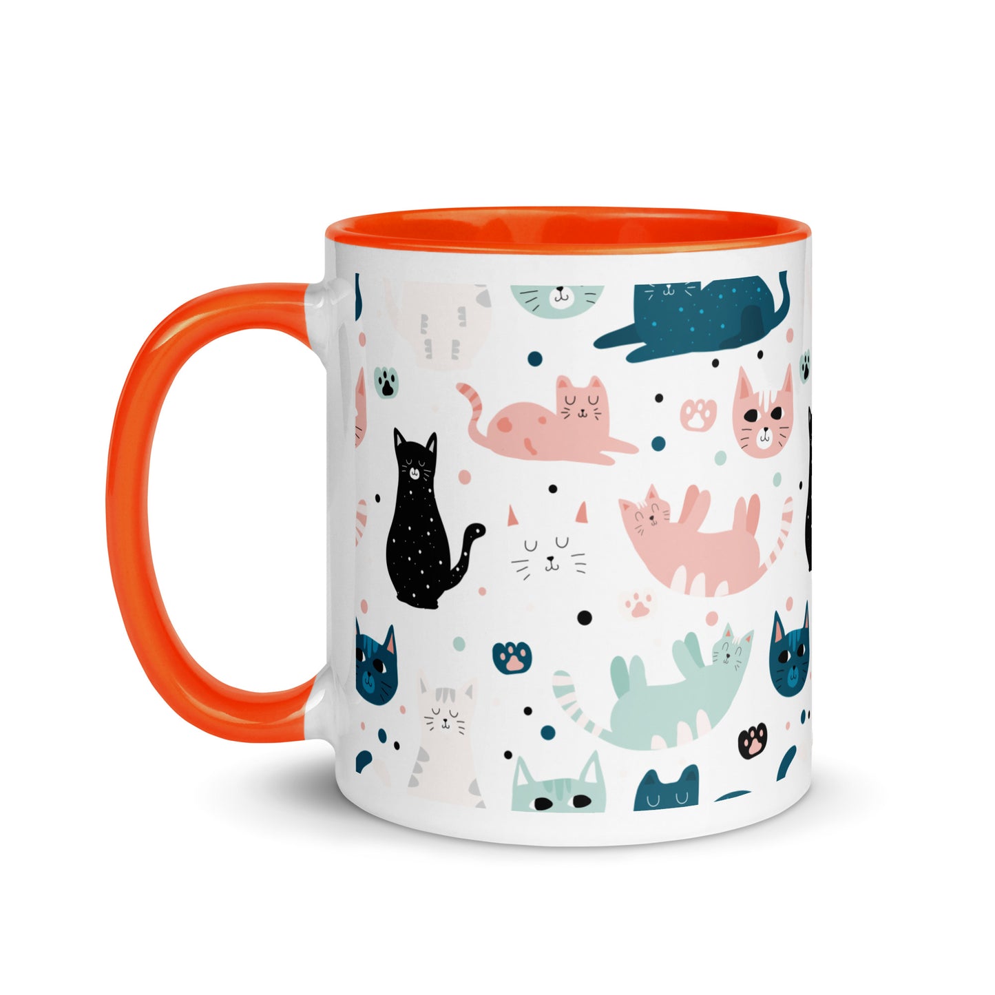Whimsical Cats Symphony Mug