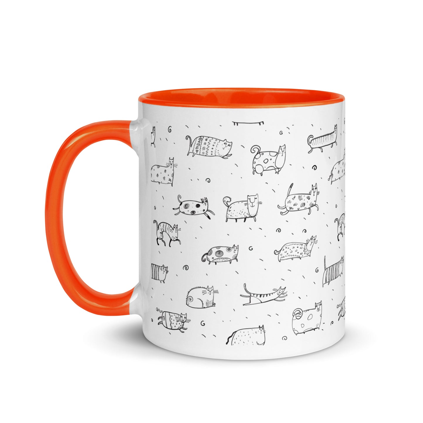 Monochrome Whisker Harmony Mug