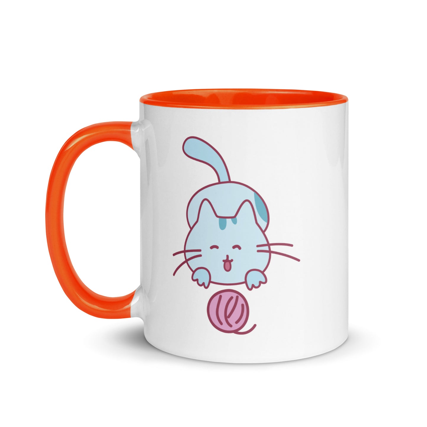 Blue Whisker Playtime Mug