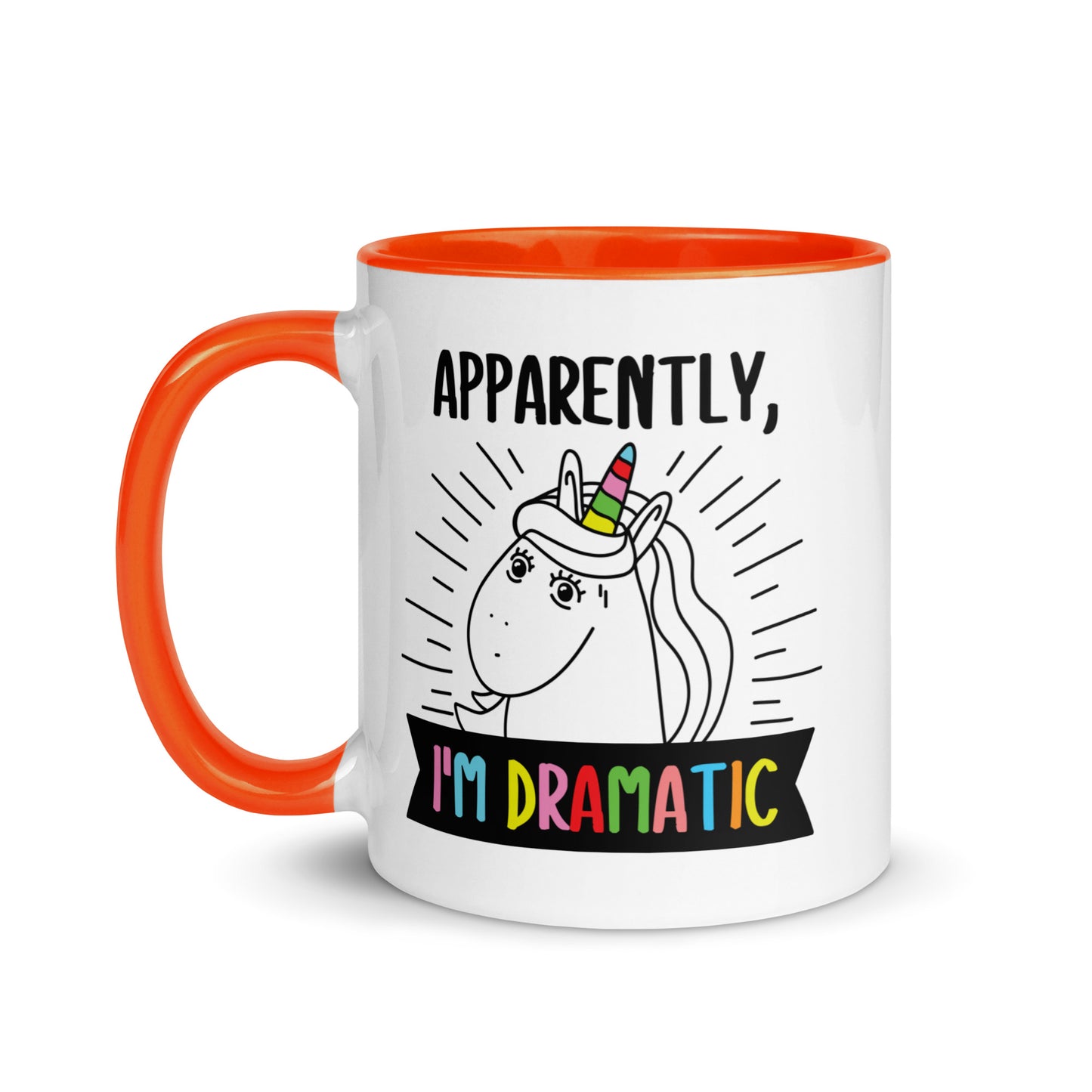 Dramatic Unicorn Mug