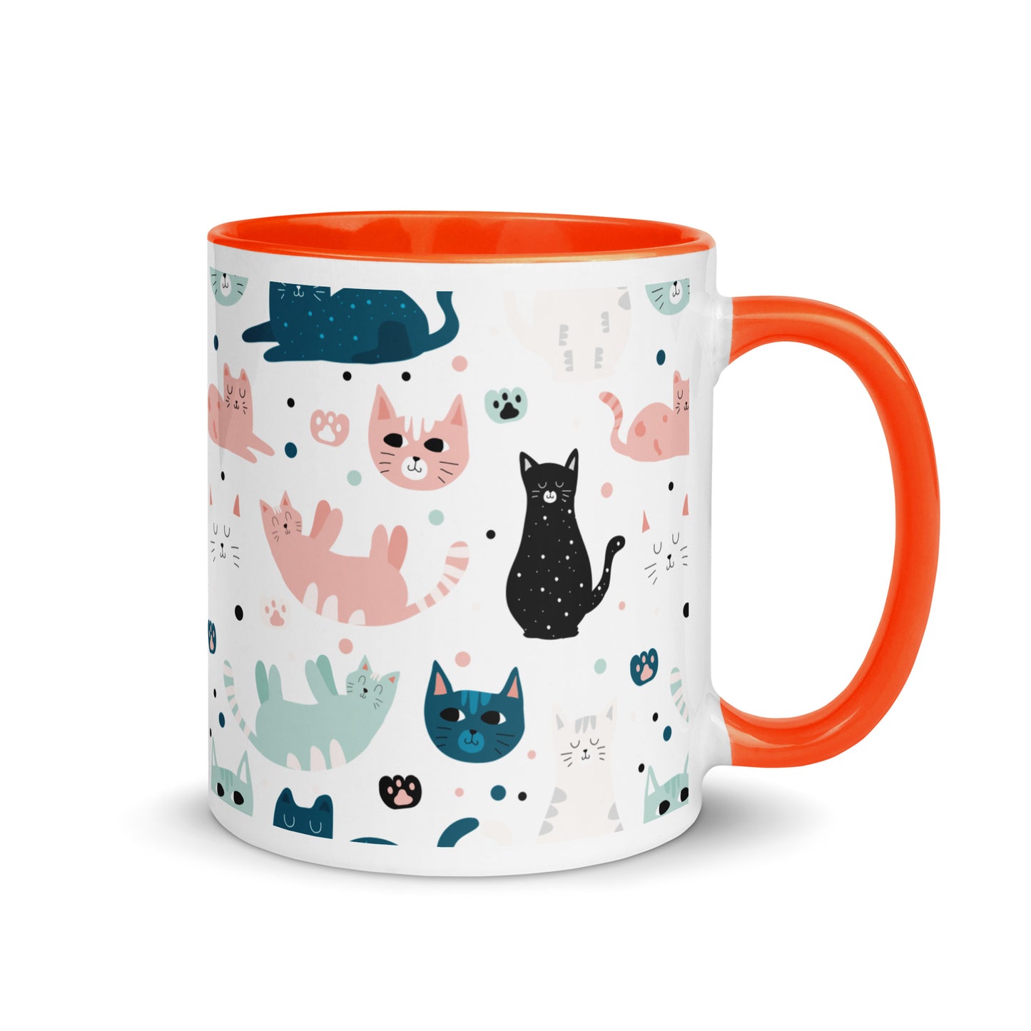 Whimsical Cats Symphony Mug