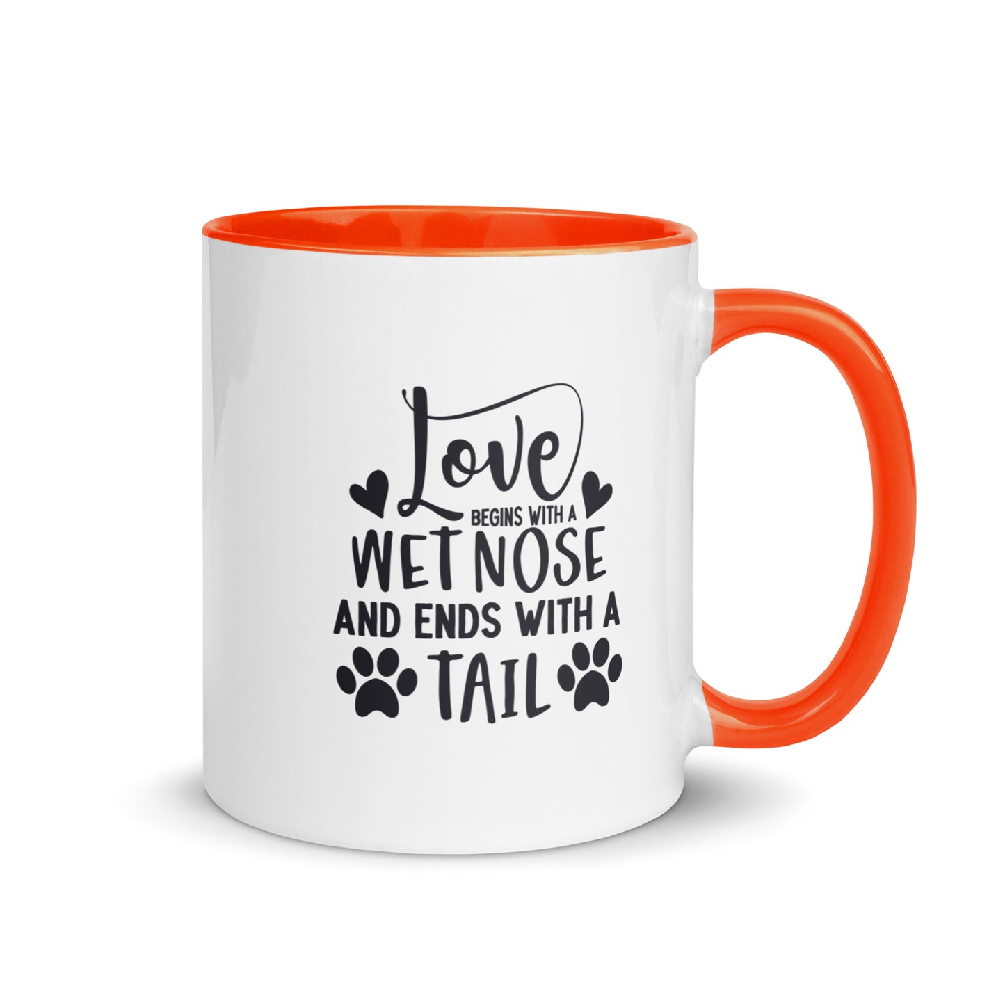Love Starts with a Wet Nose Mug