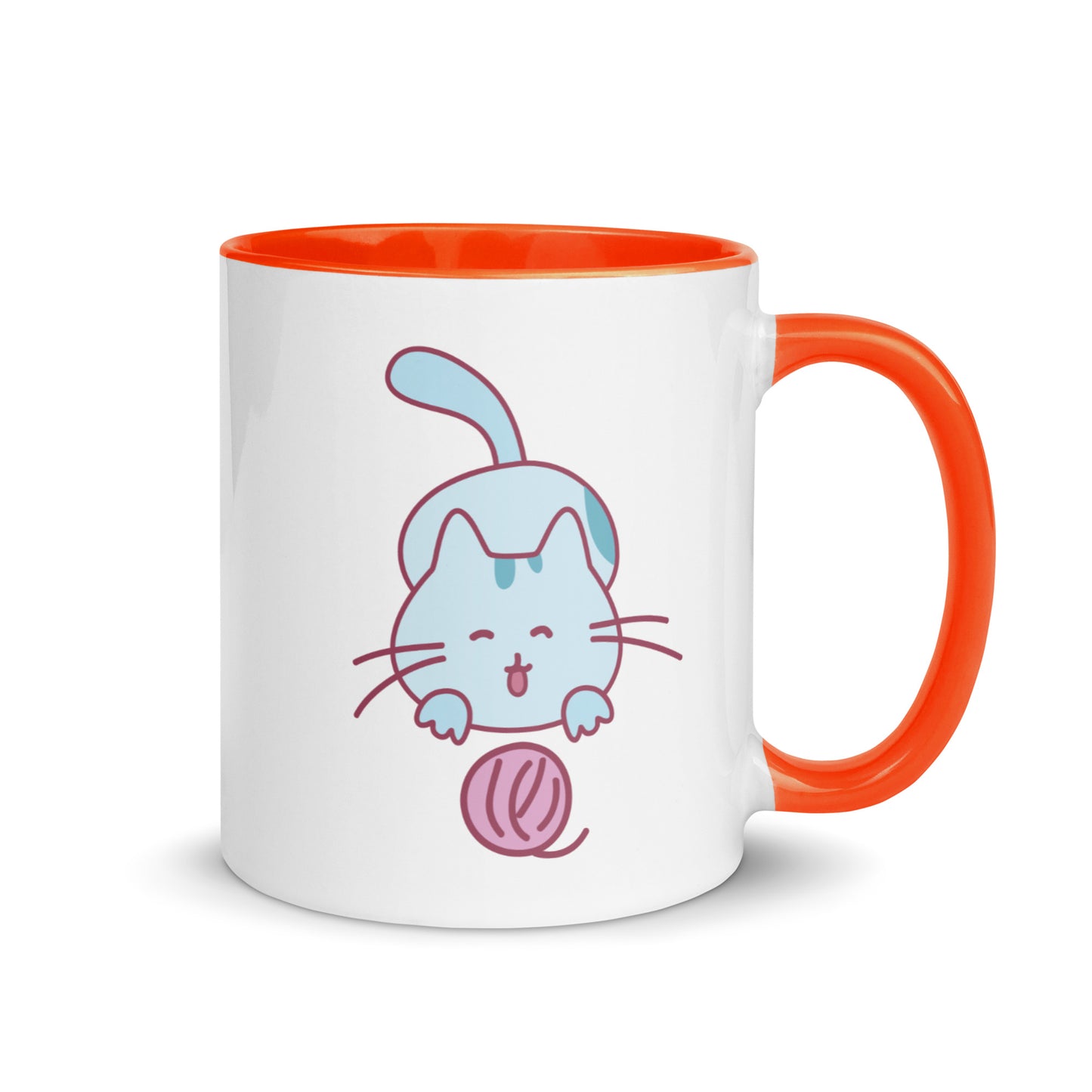 Blue Whisker Playtime Mug