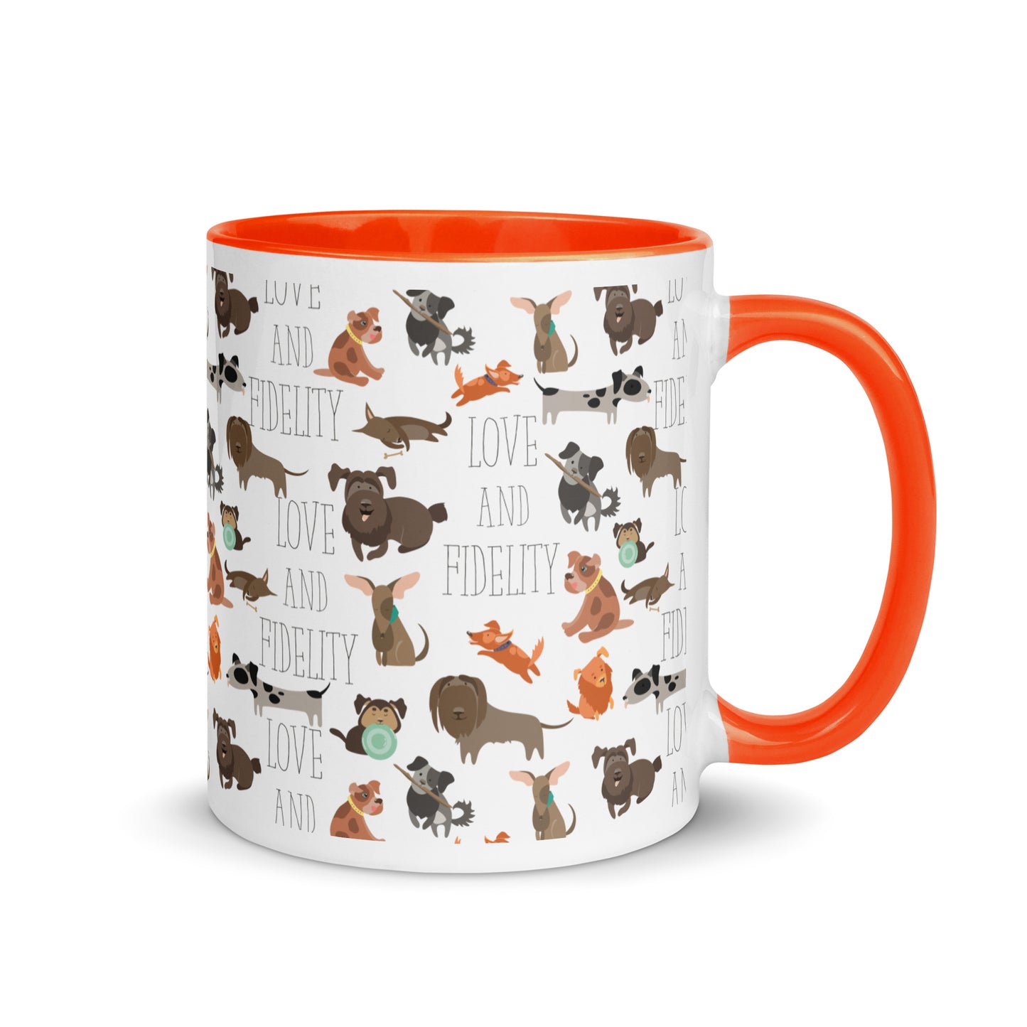 Love and Fidelity Pup Parade Mug