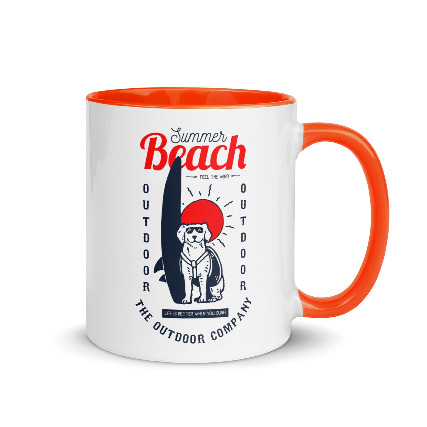 Sunshine Surfer Vibes Mug