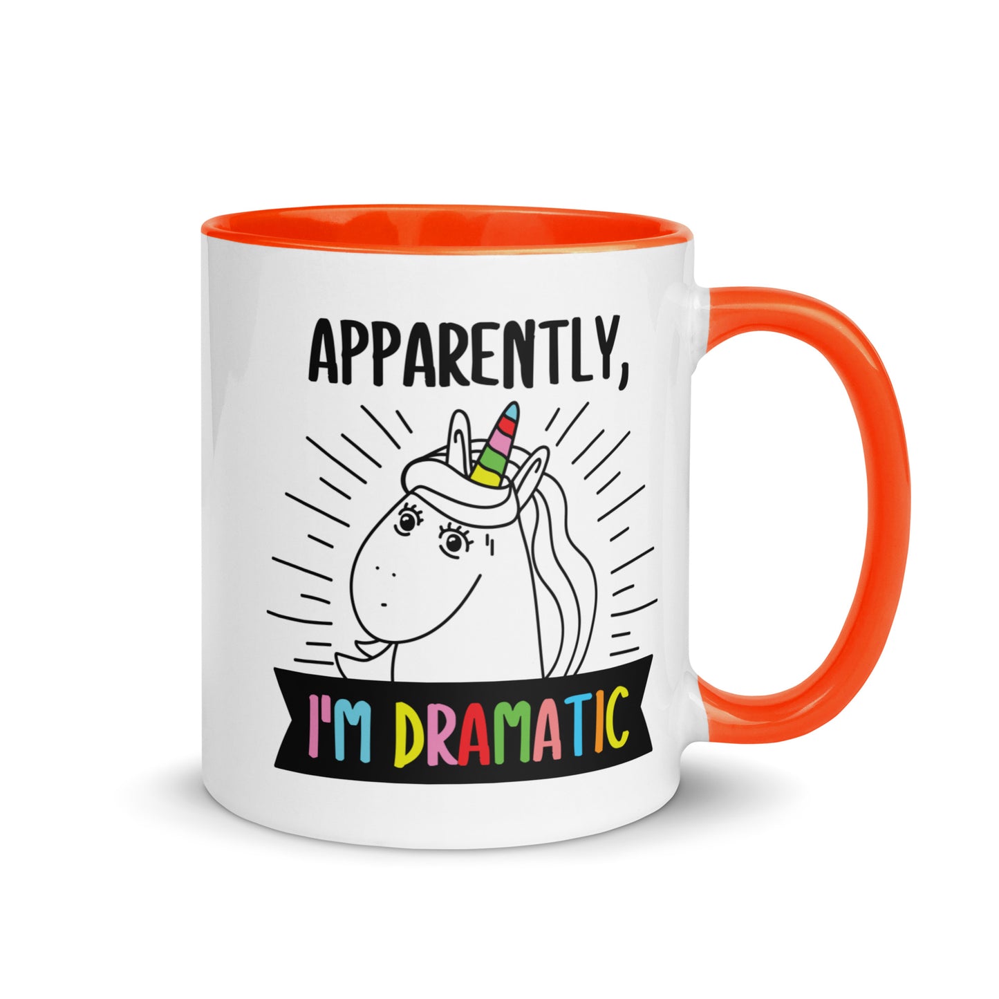 Dramatic Unicorn Mug