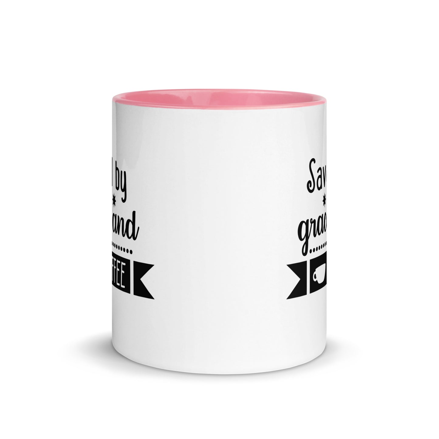 Saved by Grace and Coffee Mug