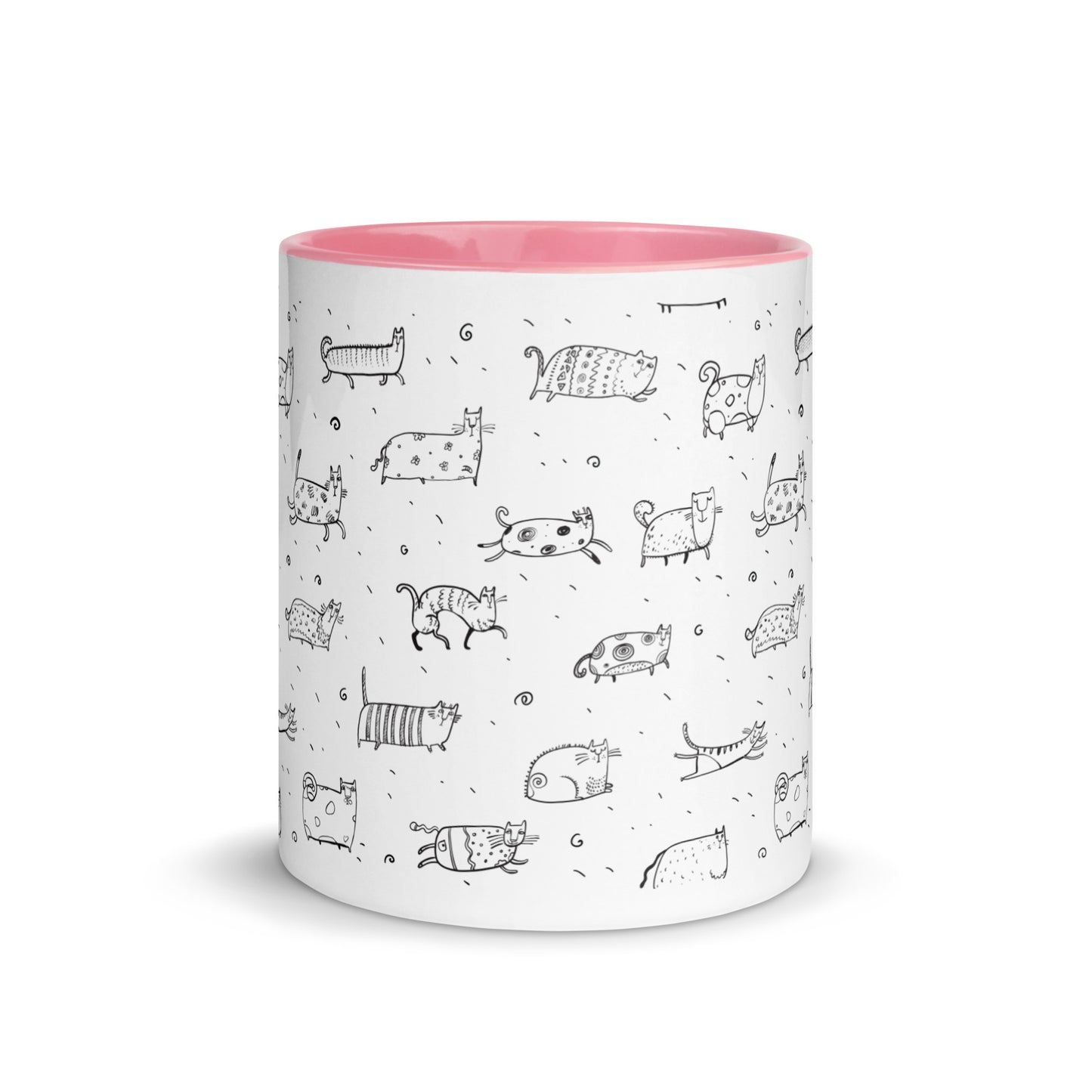 Monochrome Whisker Harmony Mug