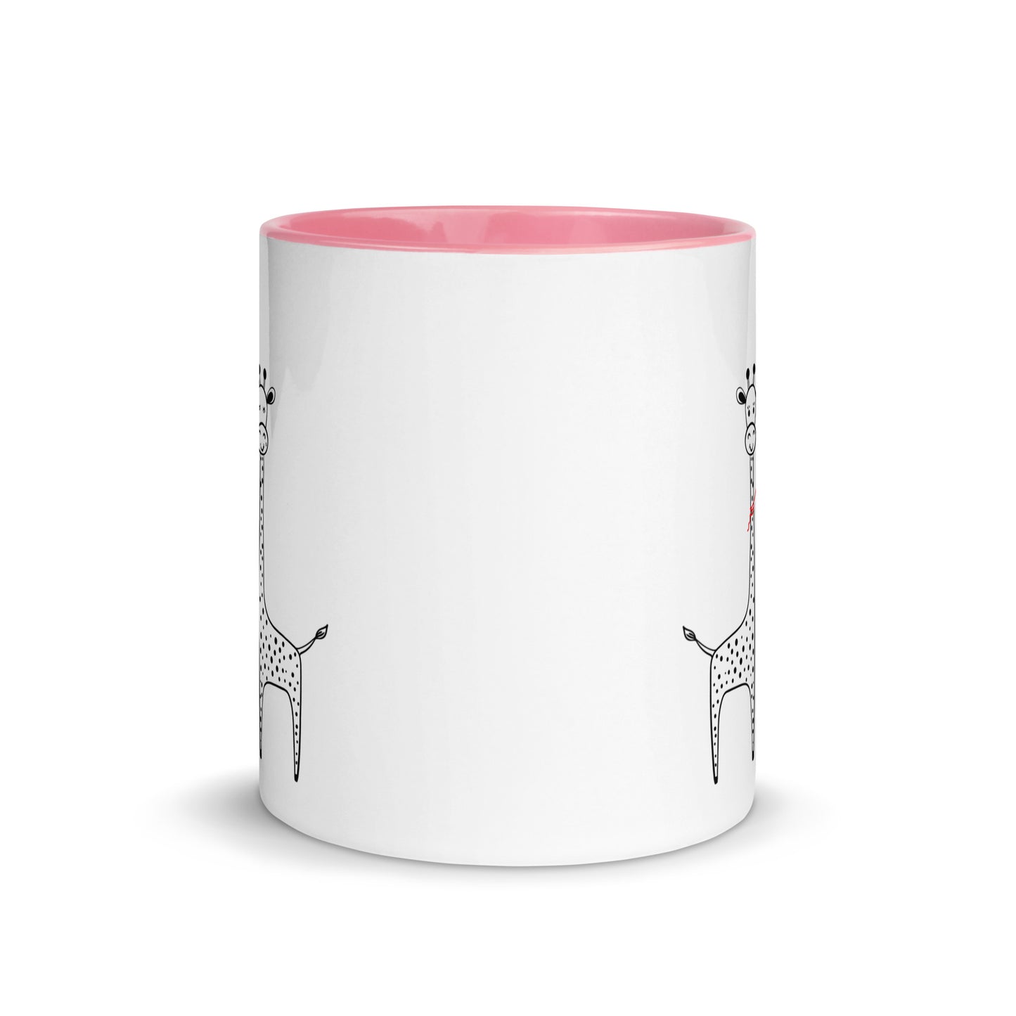 Giraffe Love Doodle Mug