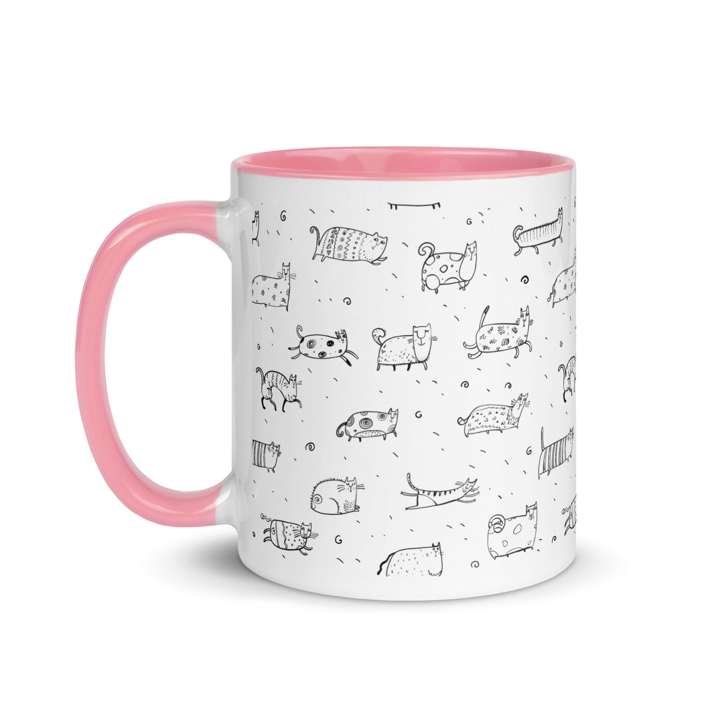 Monochrome Whisker Harmony Mug
