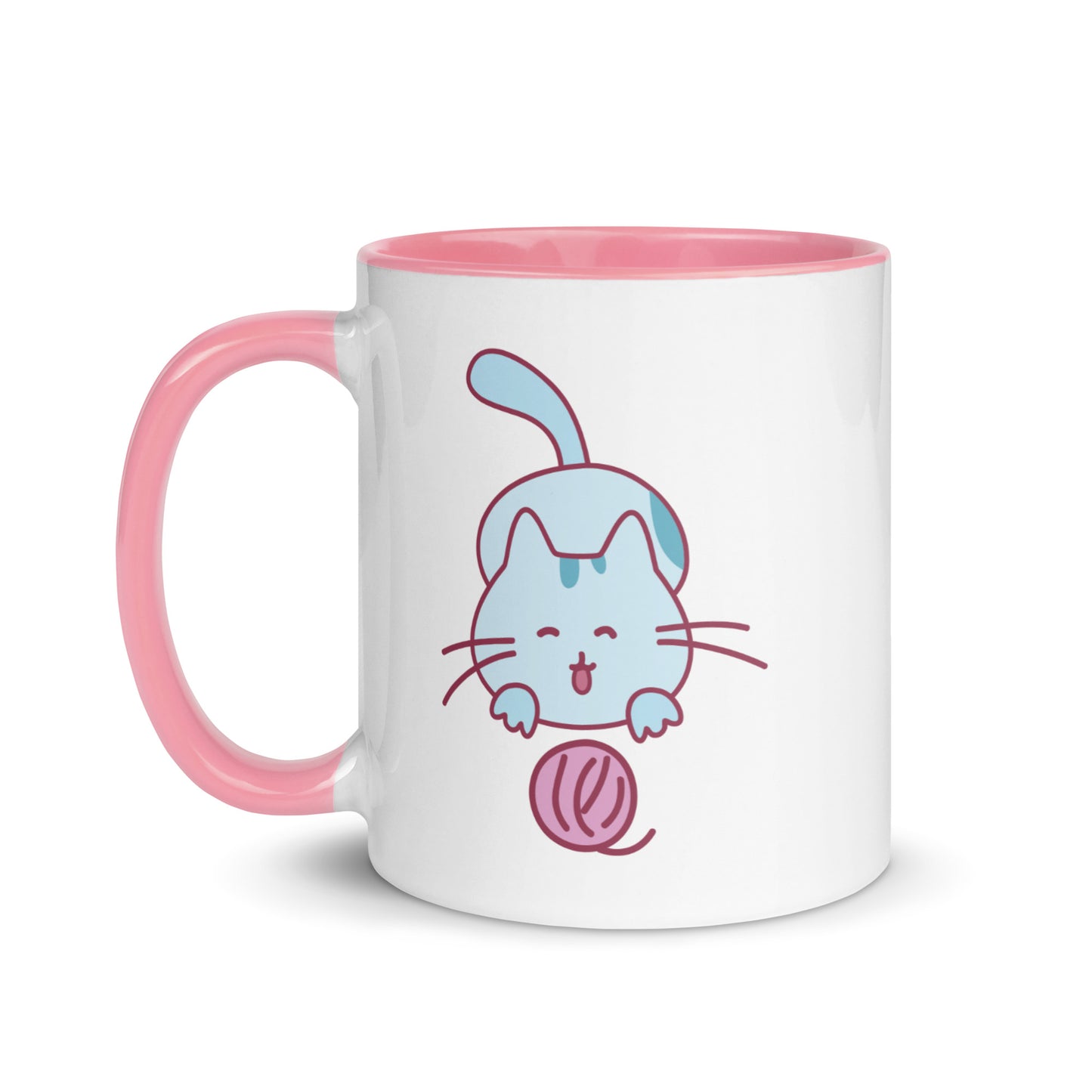 Blue Whisker Playtime Mug